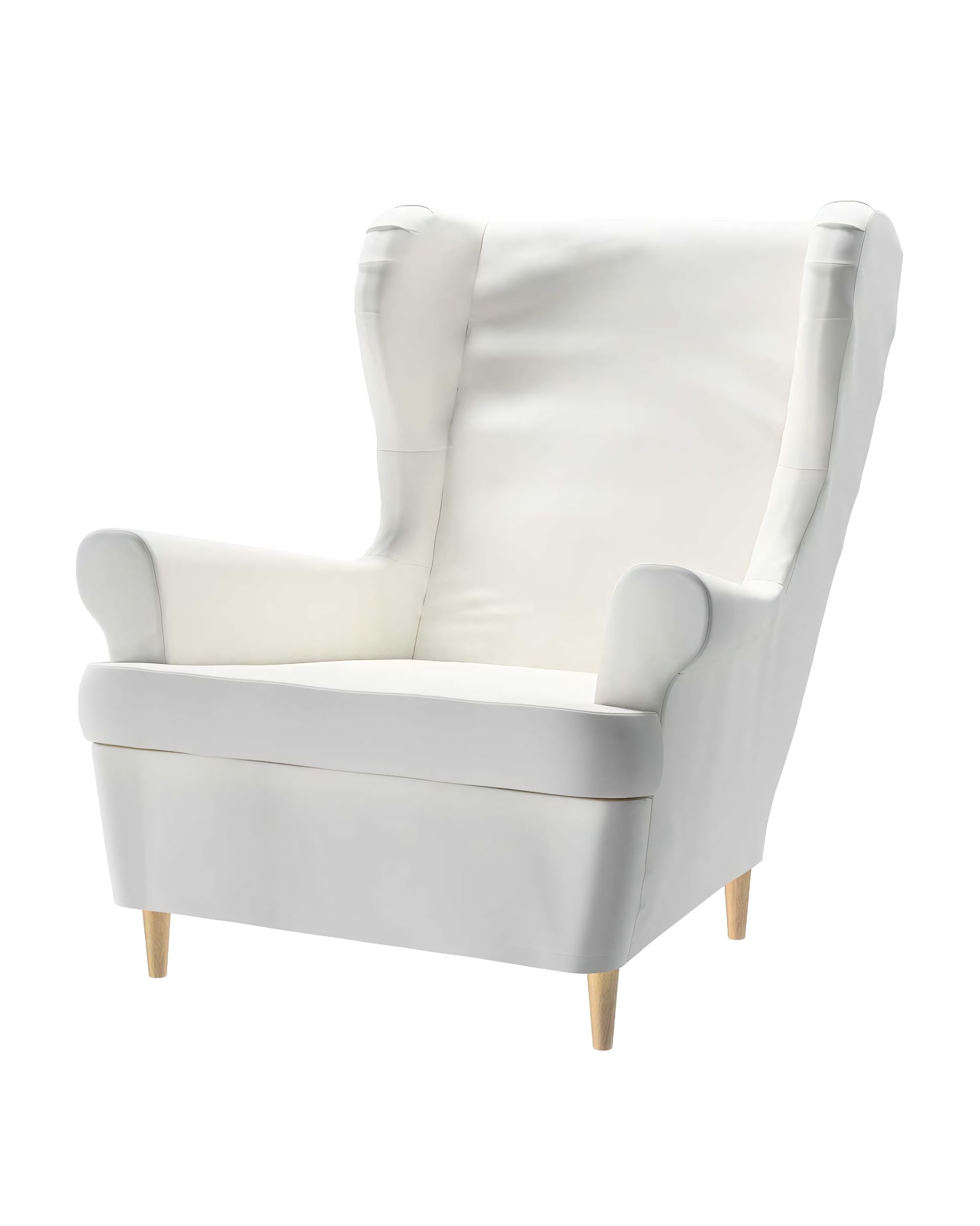 Bezug für Strandmon Sessel Farbe weiß