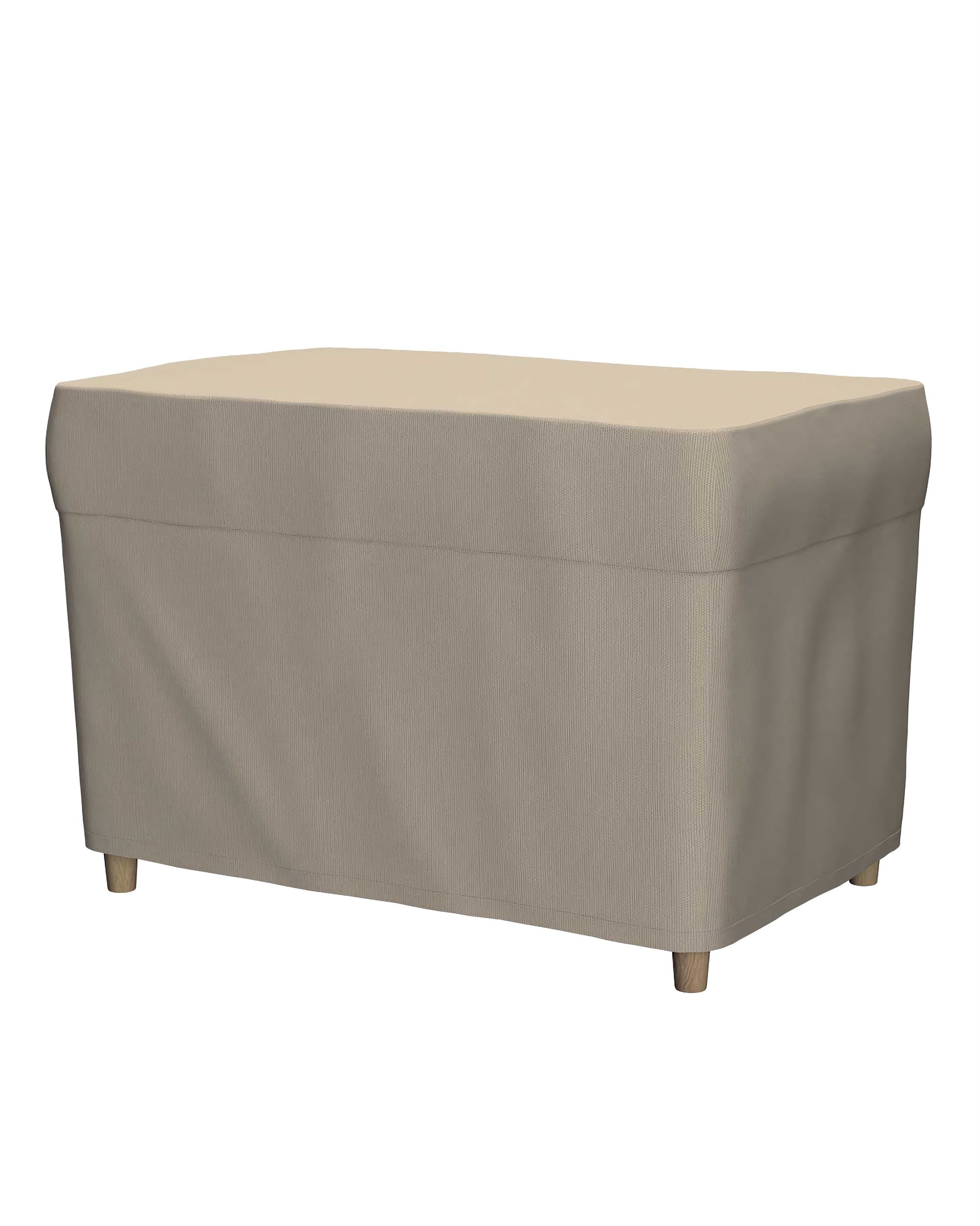Bezug für Fußhocker Strandmon Farbe beige