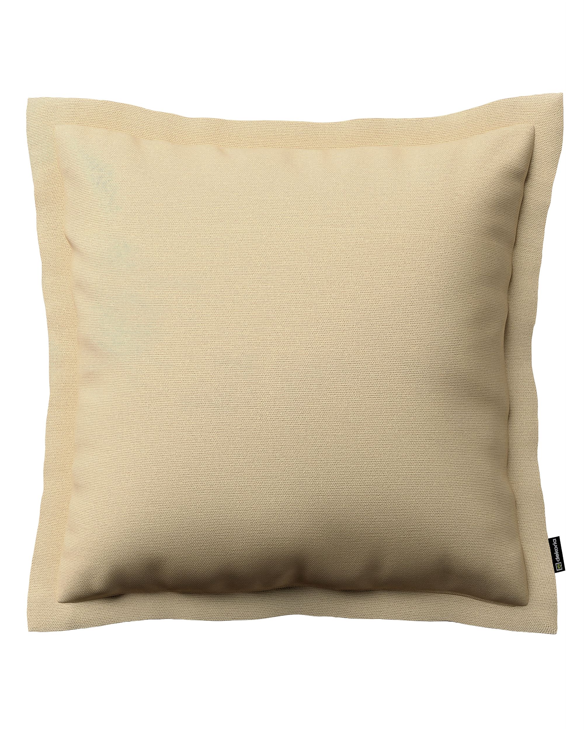 Kissenhülle Mona mit Stehsaum Farbe beige