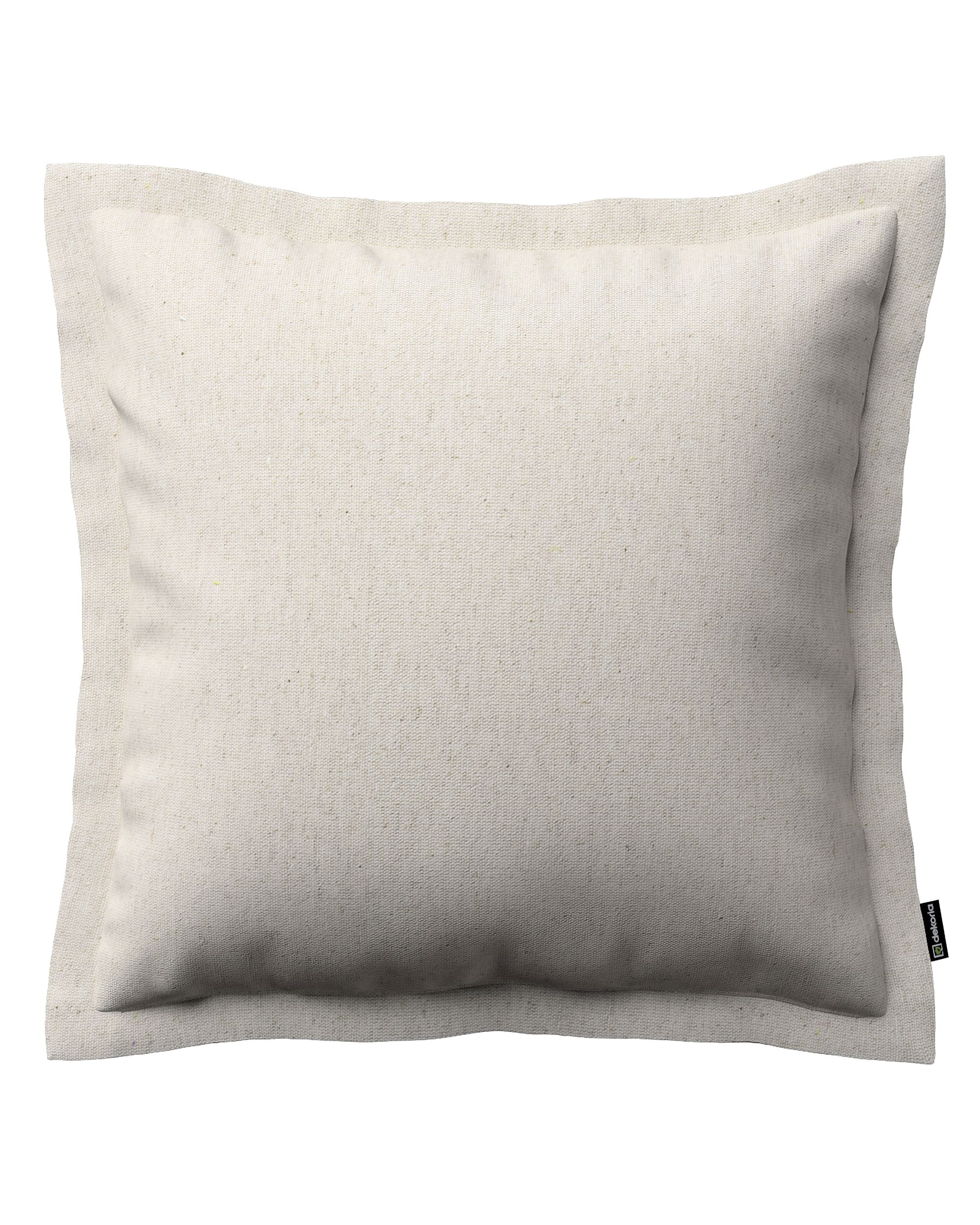 Kissenhülle Mona mit Stehsaum Farbe beige