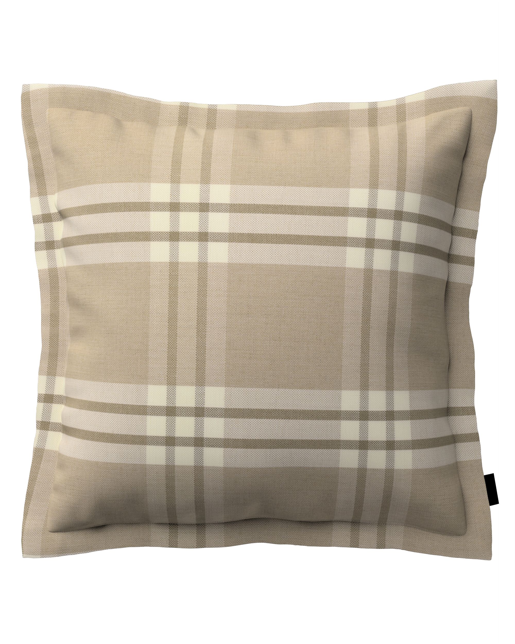 Kissenhülle Mona mit Stehsaum Farbe beige