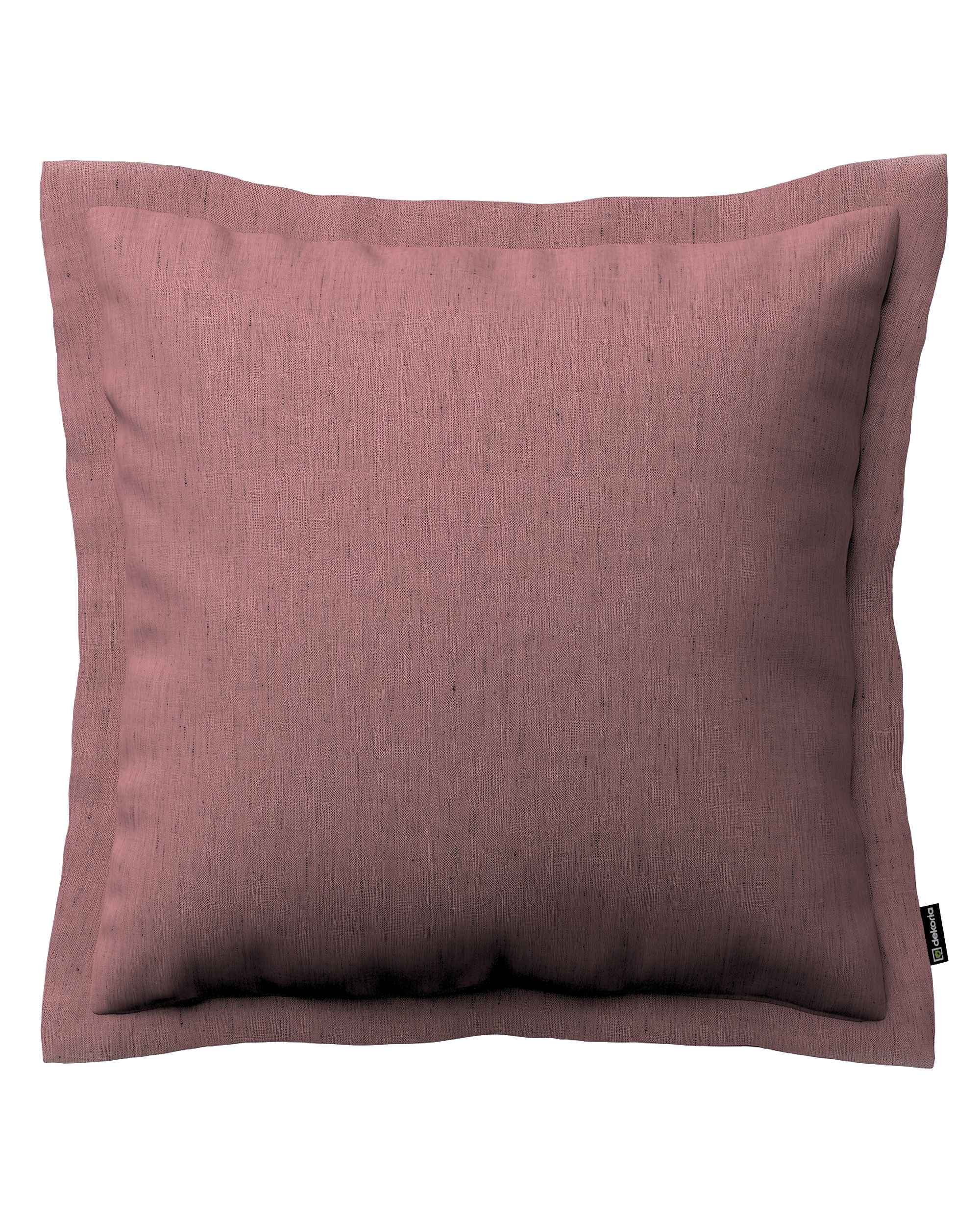 Kissenhülle Mona mit Stehsaum Farbe rosa Stoff halbtransparent, strukturiert
