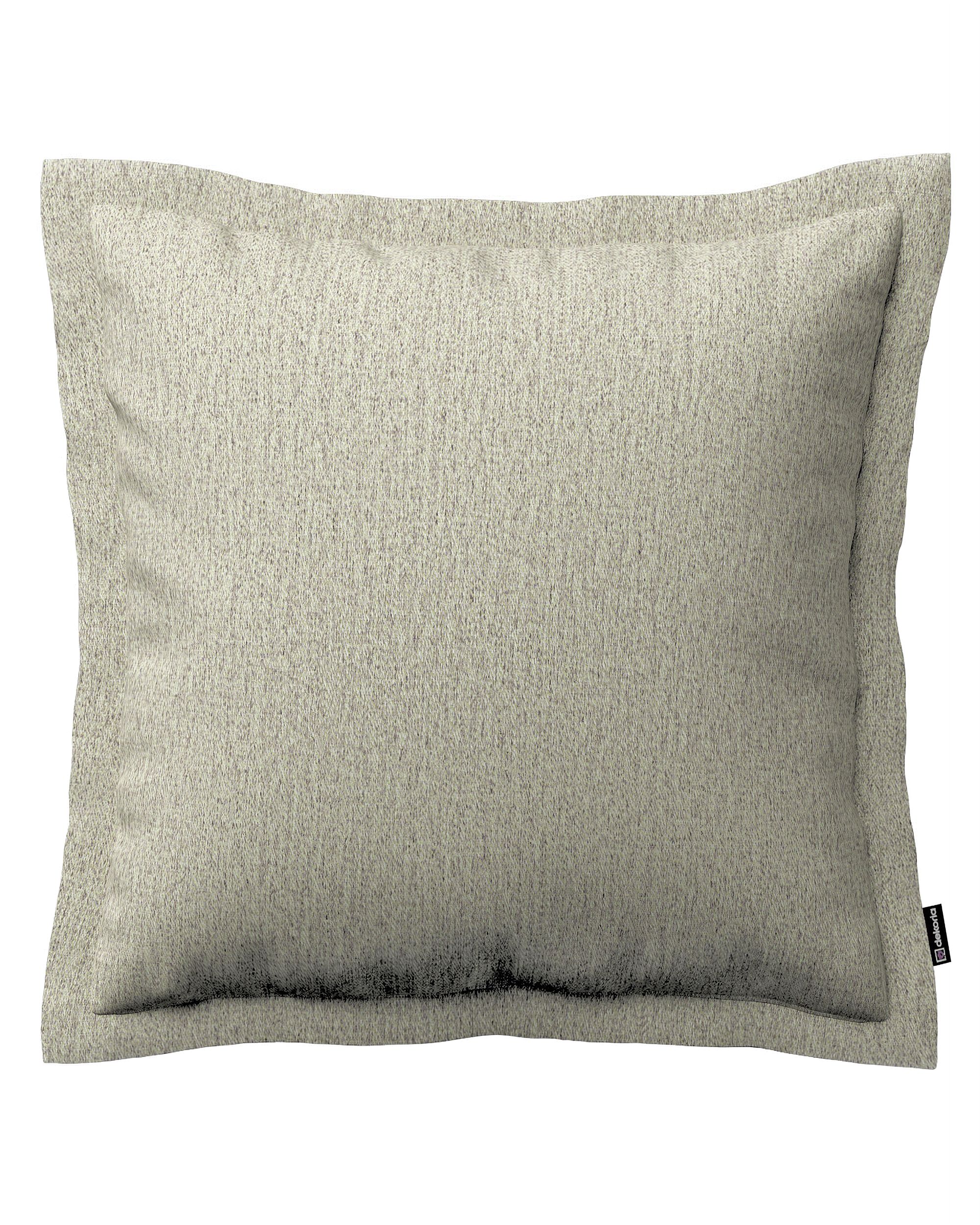 Kissenhülle Mona mit Stehsaum Farbe beige Stoff strukturiert
