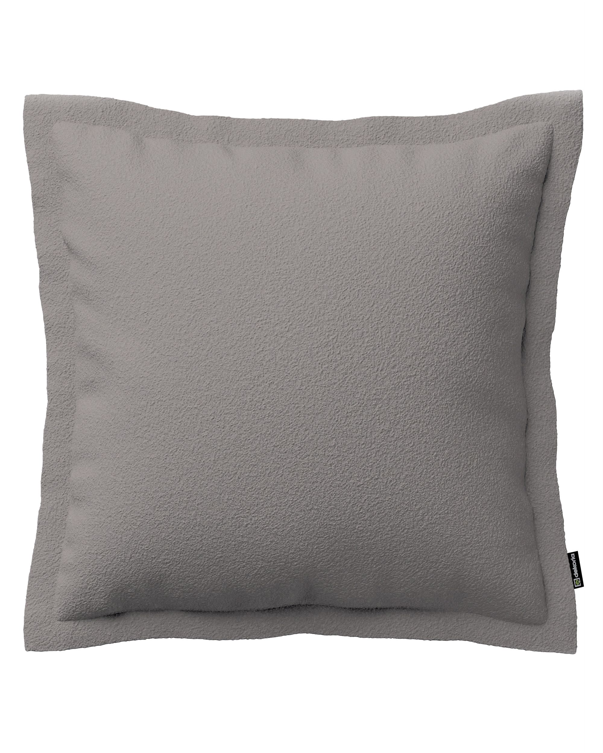 Kissenhülle Mona mit Stehsaum Farbe beige Stoff strukturiert