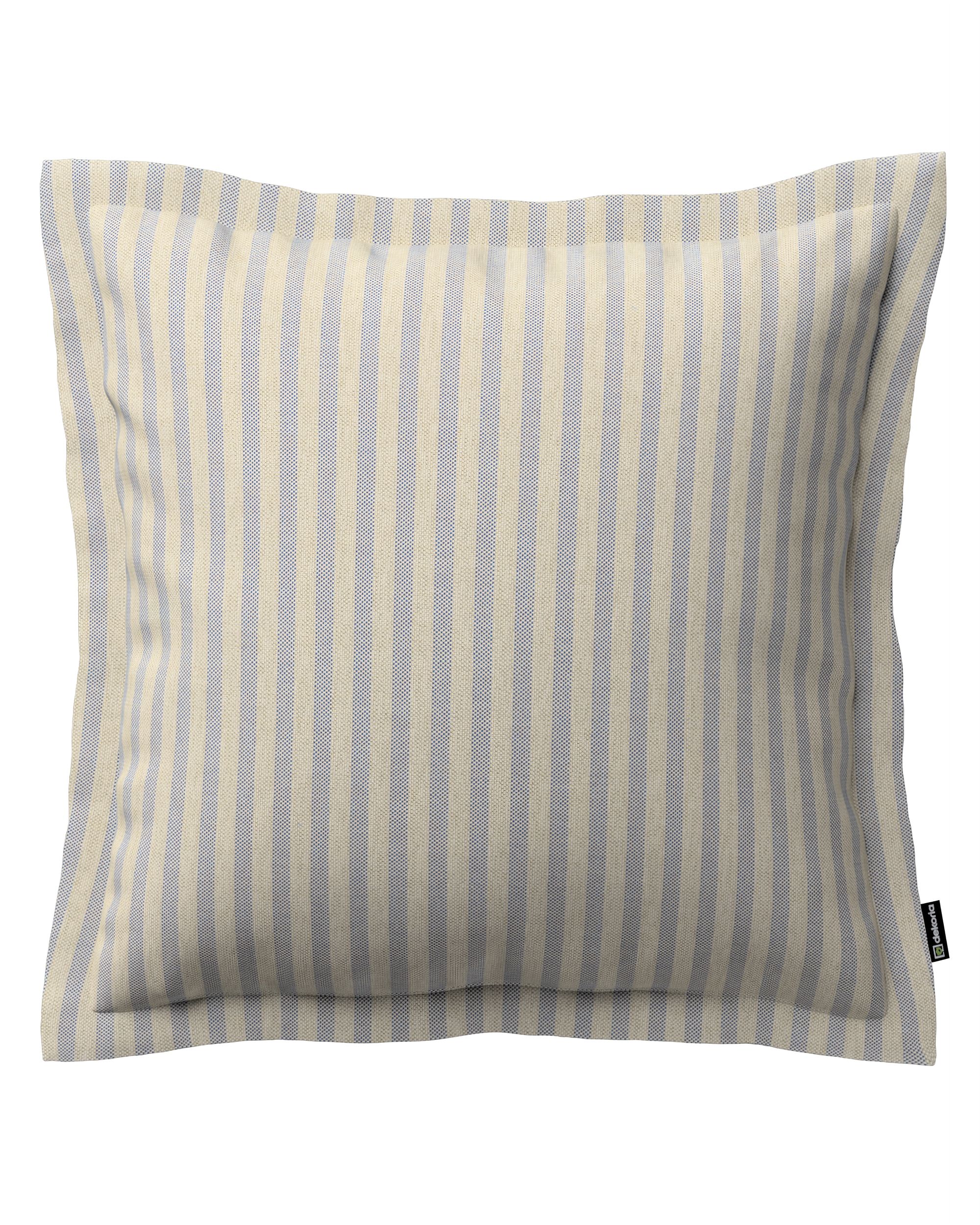 Kissenhülle Mona mit Stehsaum Farbe beige Stoff outdoor, strukturiert, gemustert
