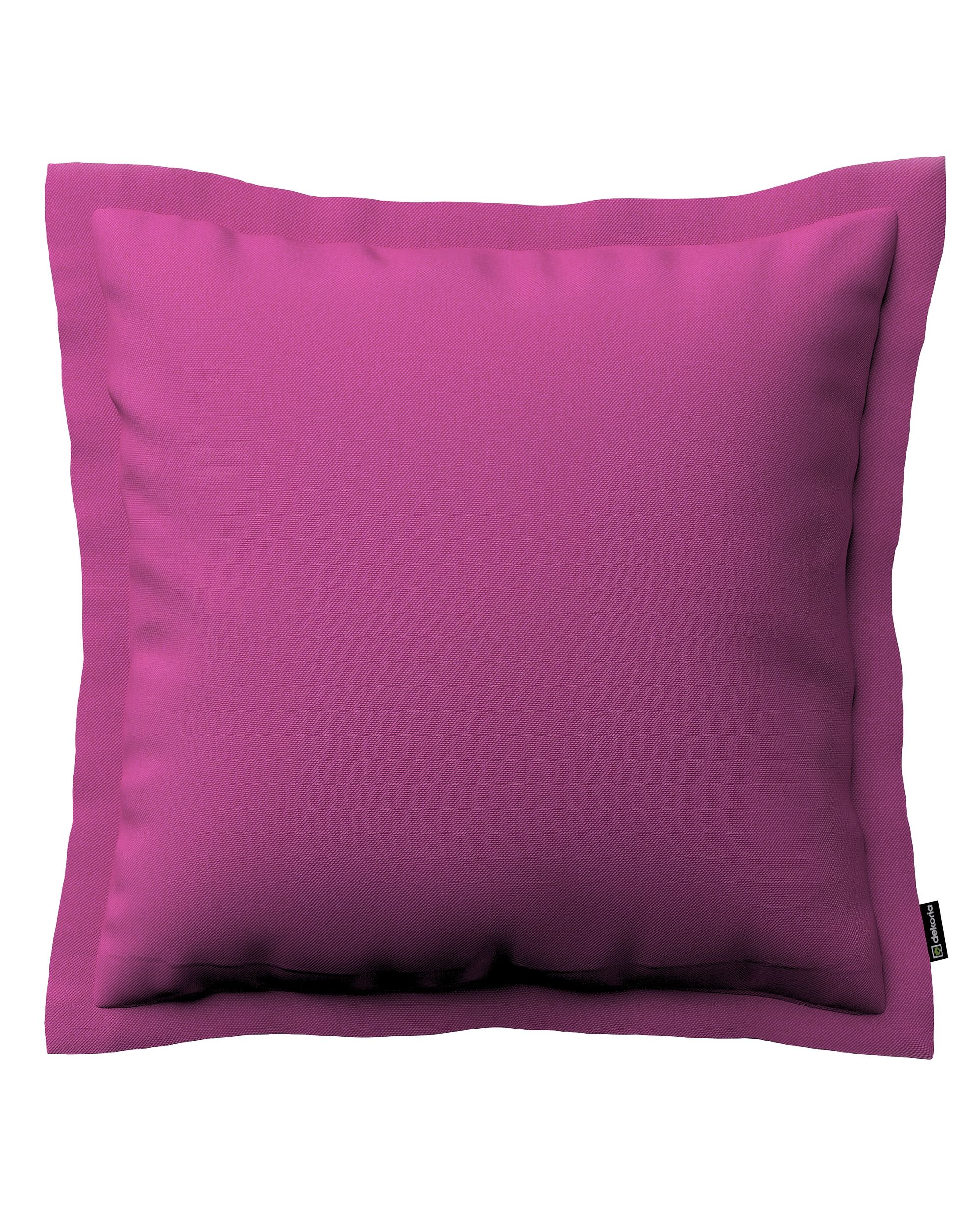 Kissenhülle Mona mit Stehsaum Farbe rosa Stoff strukturiert