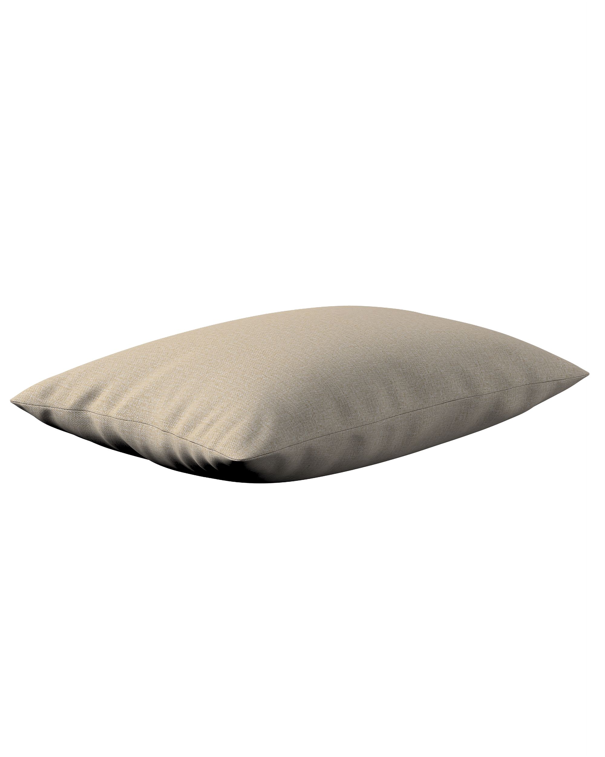 Kissenhülle Mia rechteckig Farbe beige Stoff strukturiert (hover)
