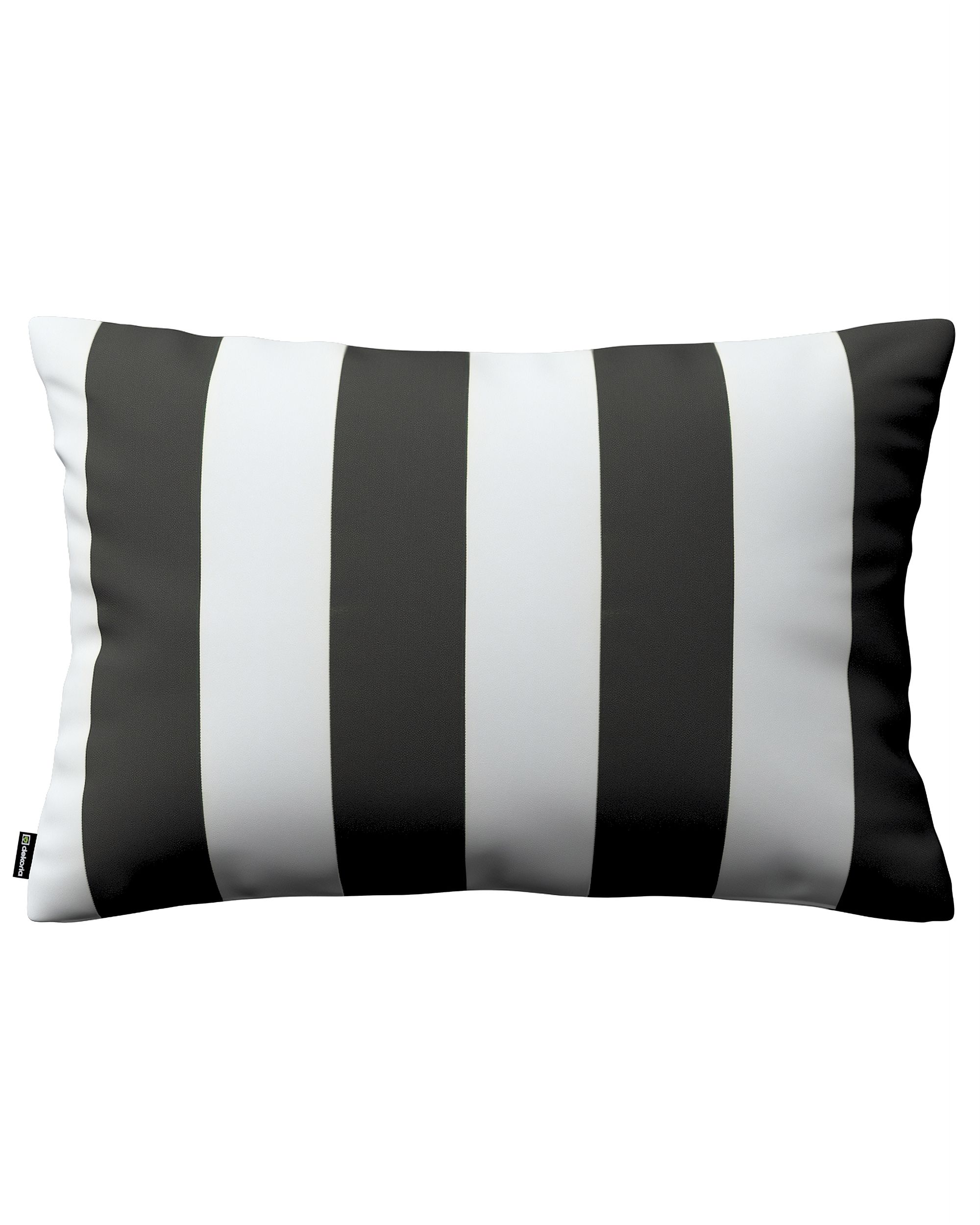 Kissenhülle Mia rechteckig Farbe schwarz Stoff gemustert