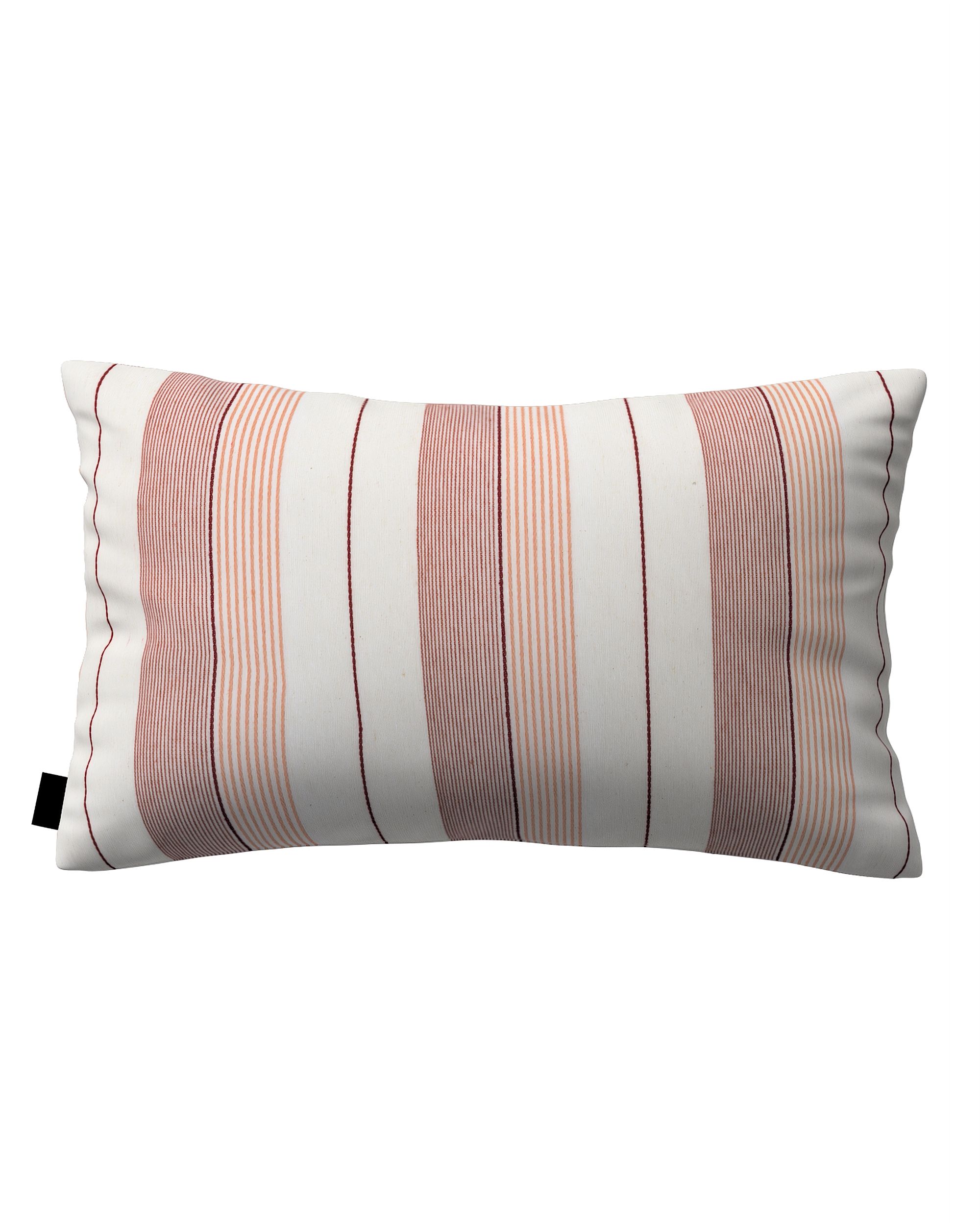 Kissenhülle Mia rechteckig Farbe rot Stoff strukturiert, gemustert