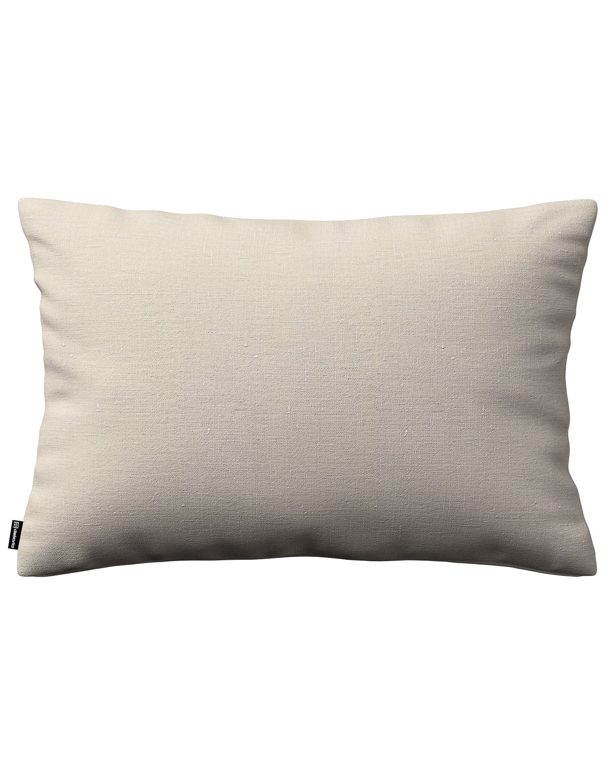 Kissenhülle Mia rechteckig Farbe beige Stoff halbtransparent, strukturiert