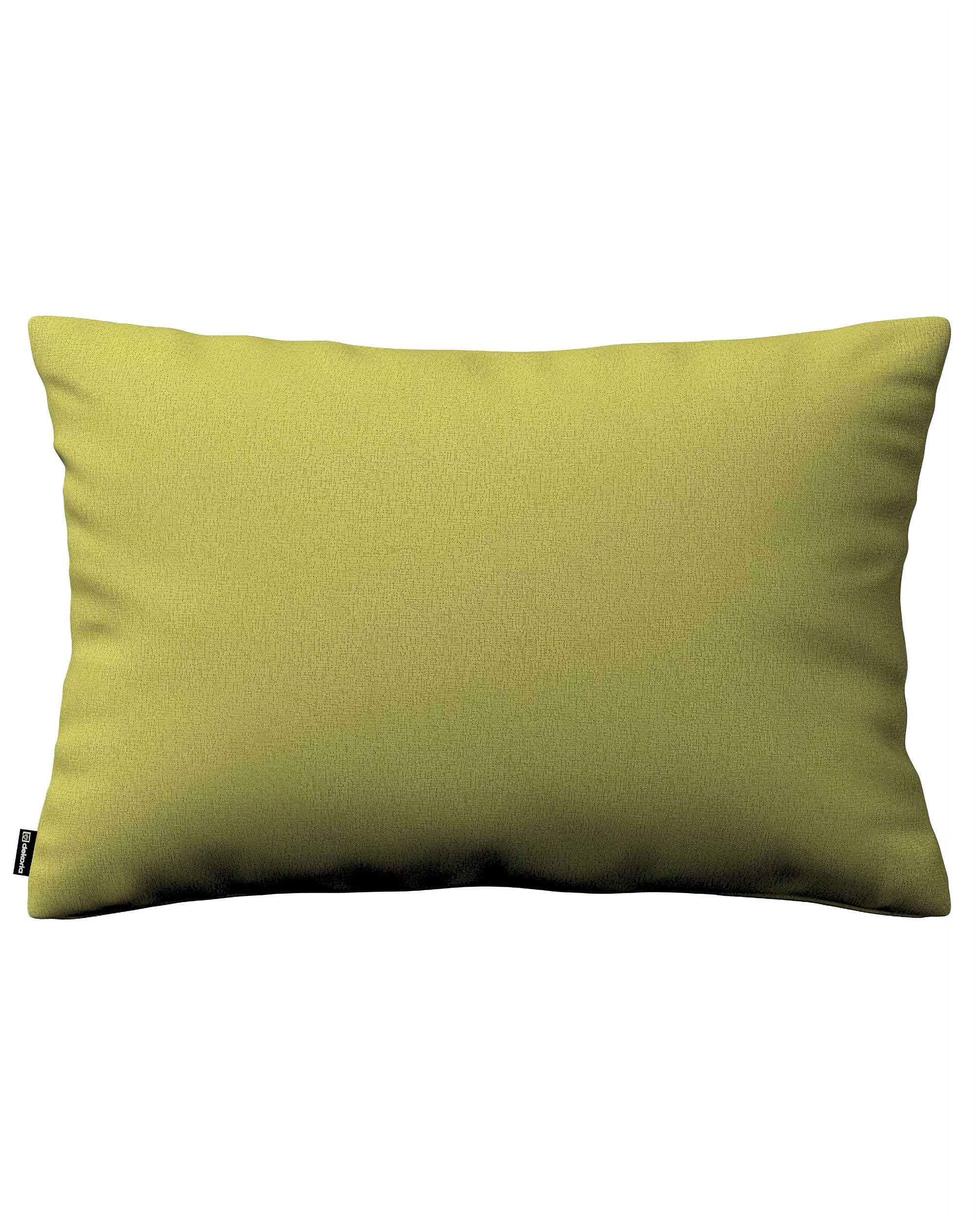 Kissenhülle Mia rechteckig Farbe grün Stoff glänzend, samt