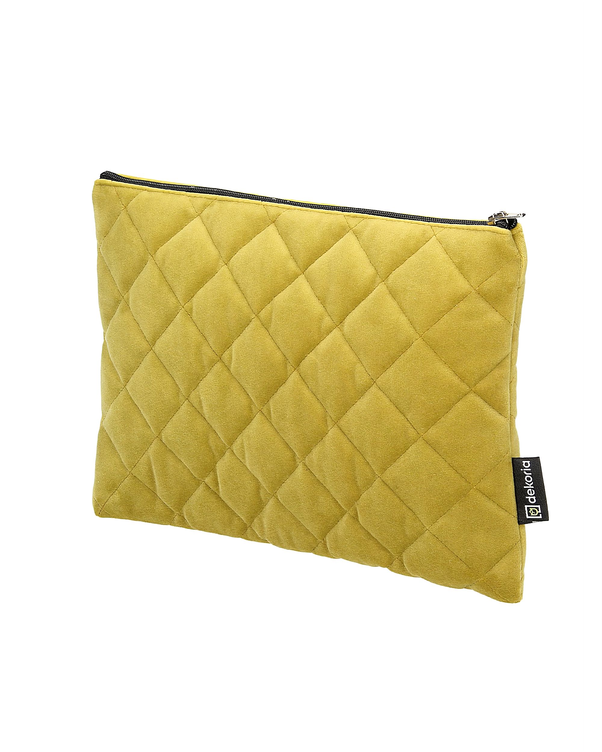Tablet-Tasche Velvet Farbe grün Stoff glänzend, samt