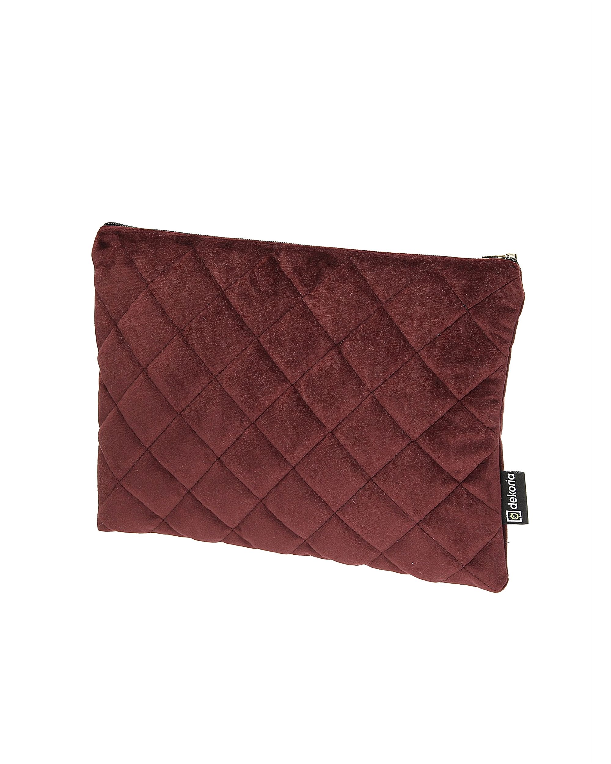 Tablet-Tasche Velvet Farbe rot Stoff glänzend, samt
