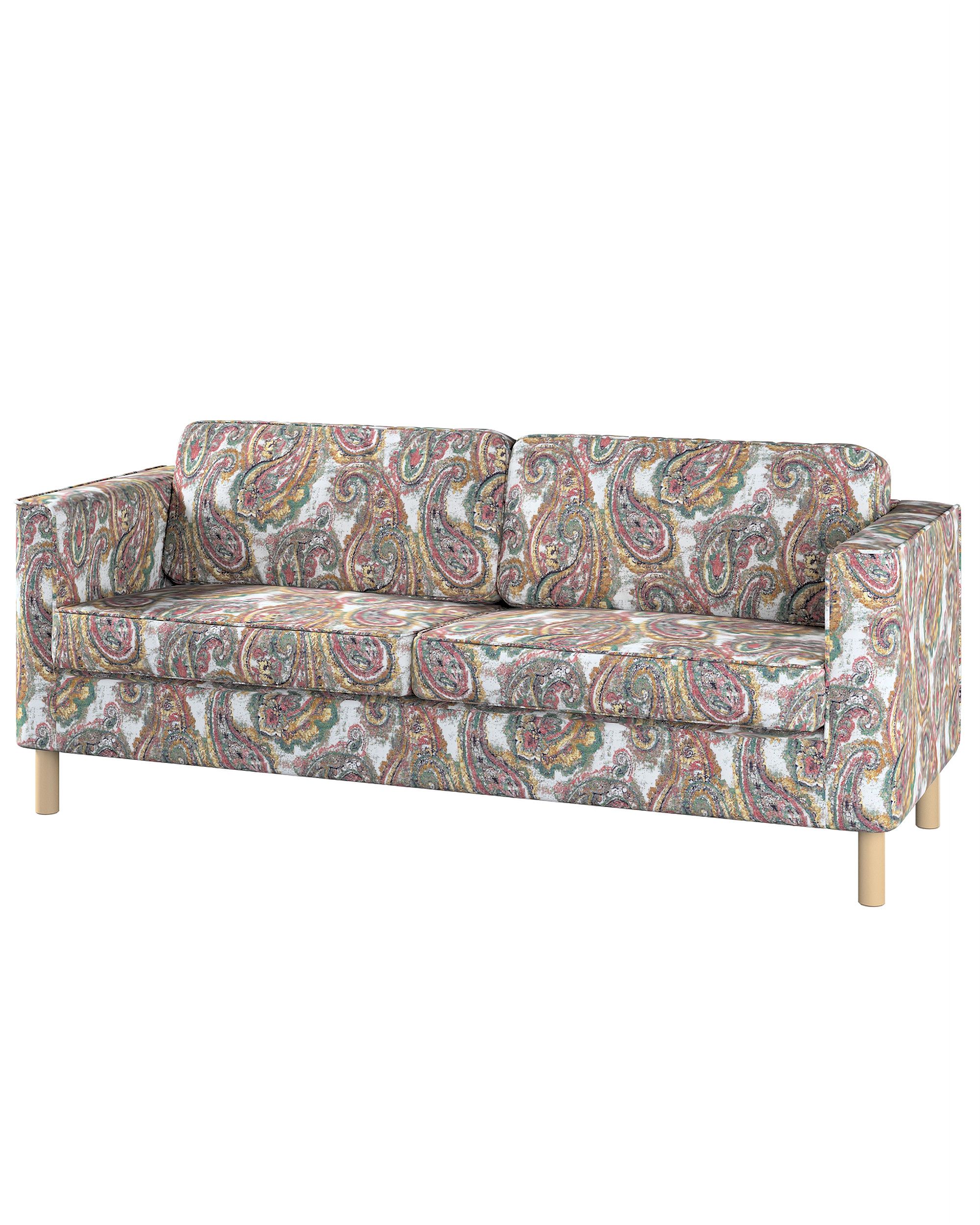 Bezug für Pärup 2-Sitzer Sofa Farbe bunt Stoff strukturiert, gemustert