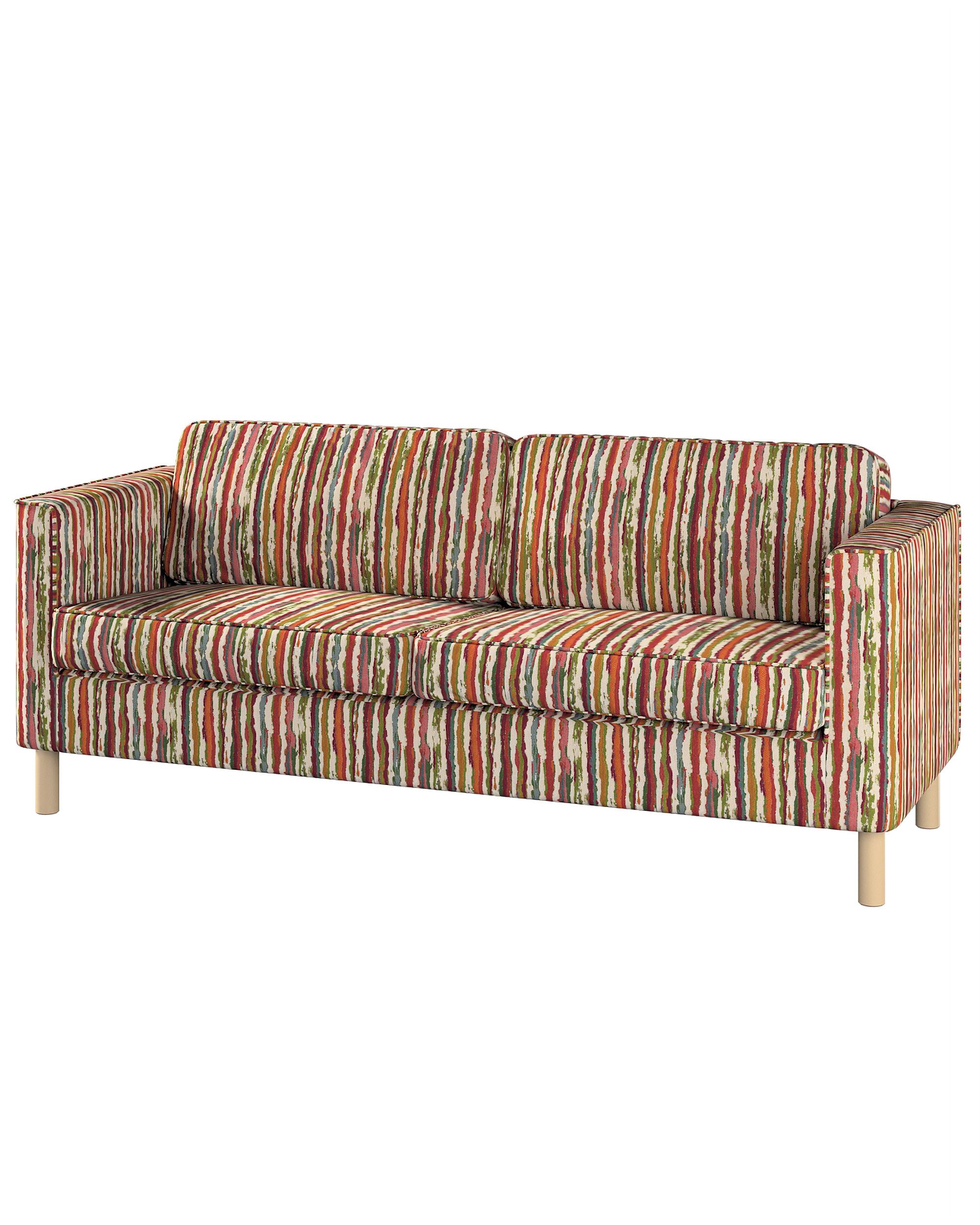 Bezug für Pärup 2-Sitzer Sofa Farbe bunt Stoff strukturiert, gemustert