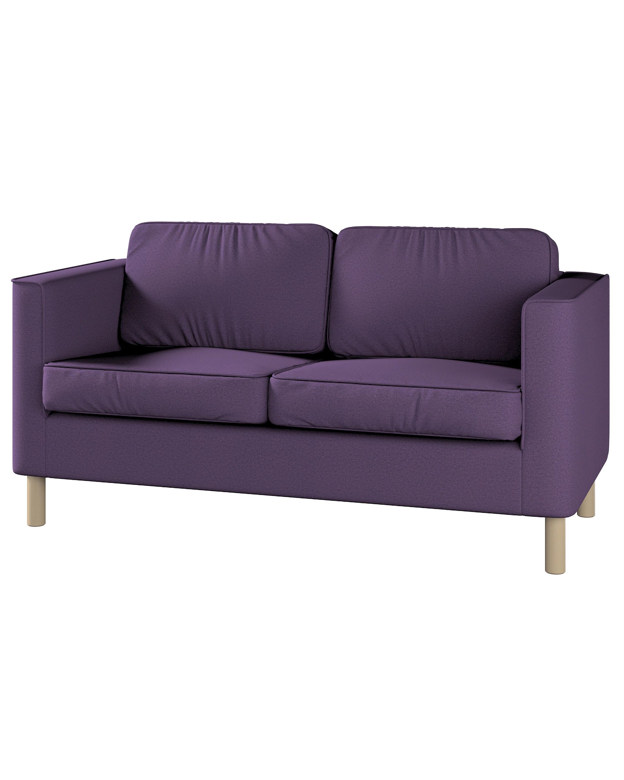 Bezug für Pärup 2-Sitzer Sofa Farbe violett Stoff strukturiert