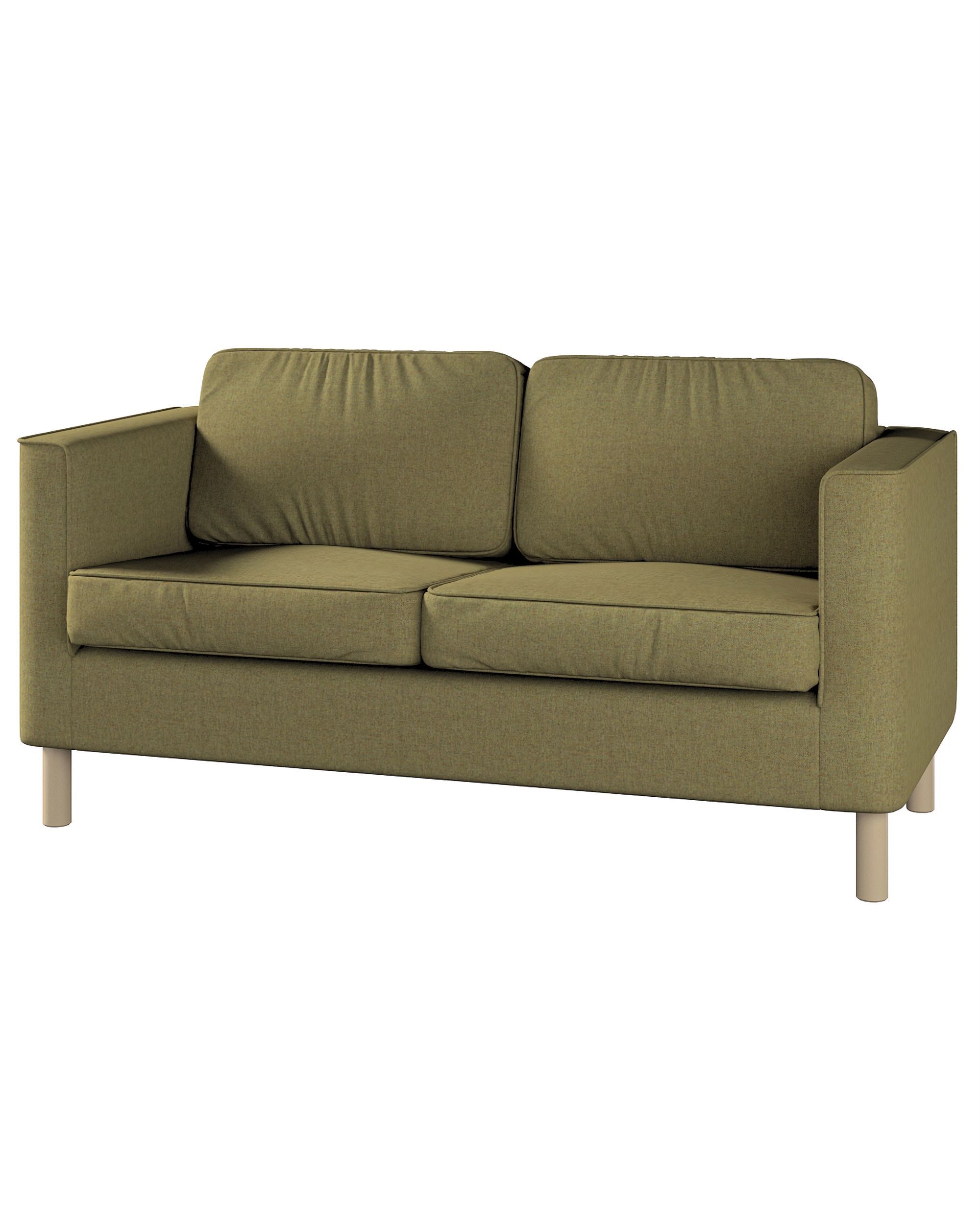 Bezug für Pärup 2-Sitzer Sofa Farbe grün Stoff strukturiert