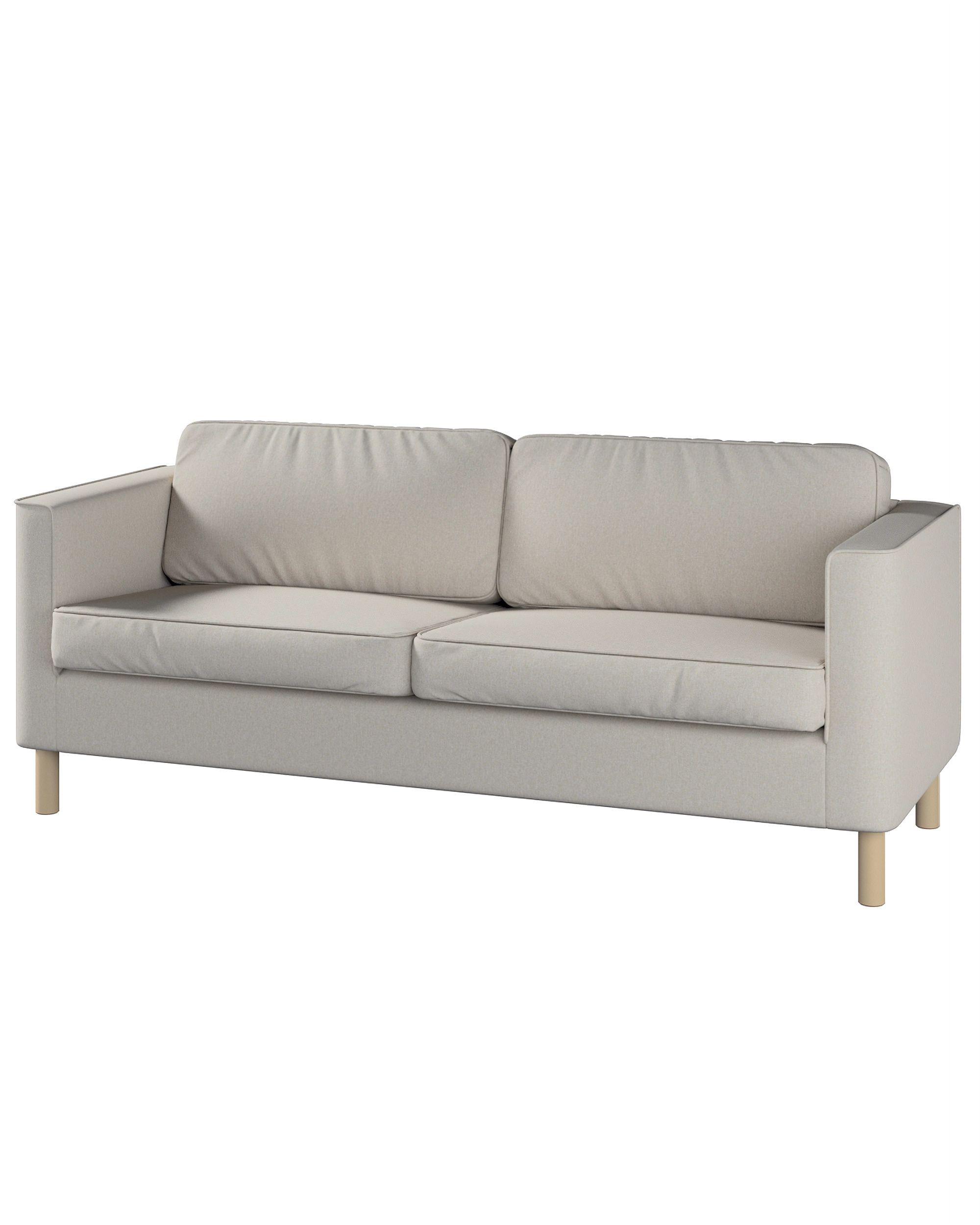 Bezug für Pärup 2-Sitzer Sofa Farbe beige Stoff strukturiert