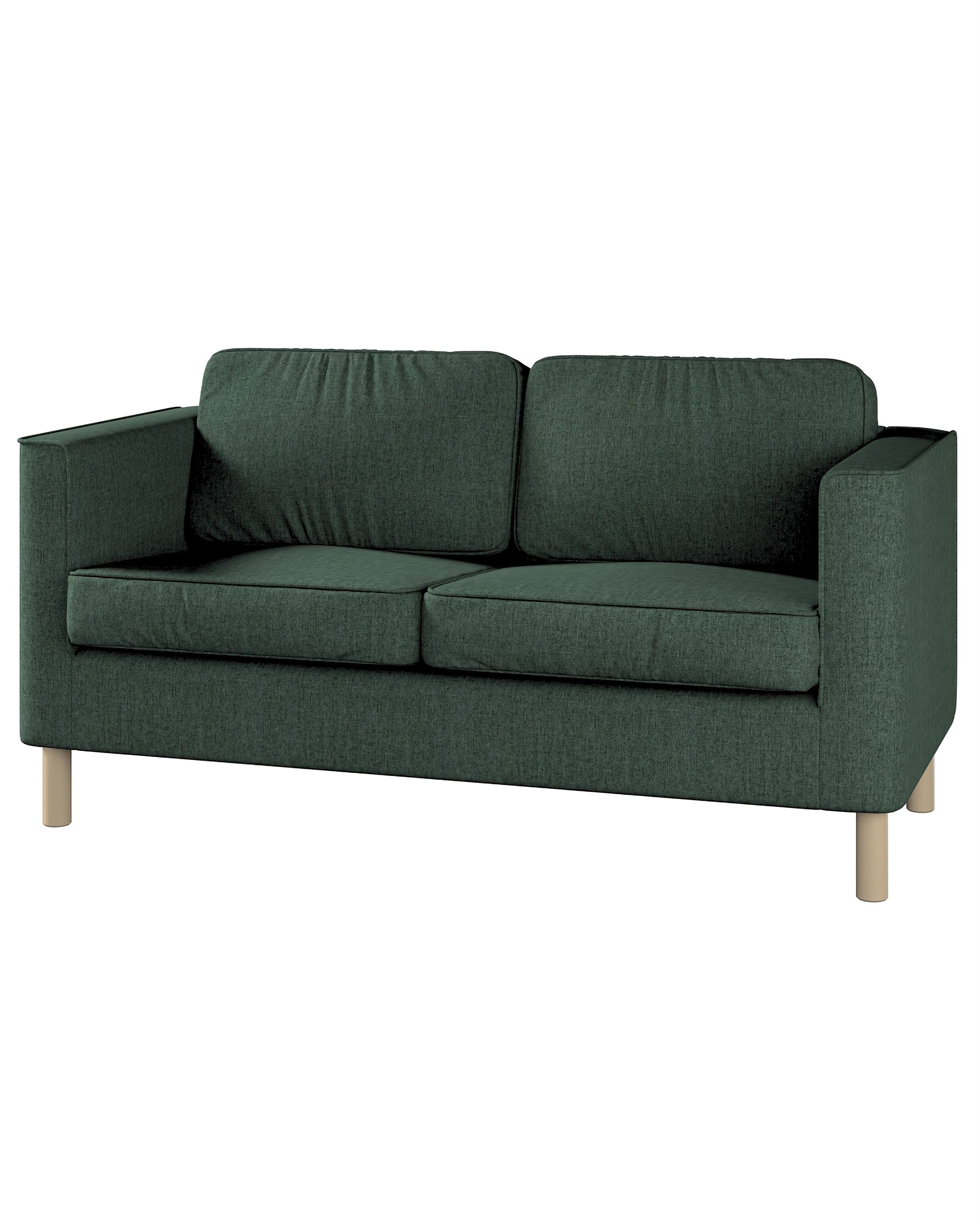 Bezug für Pärup 2-Sitzer Sofa Farbe grün Stoff strukturiert