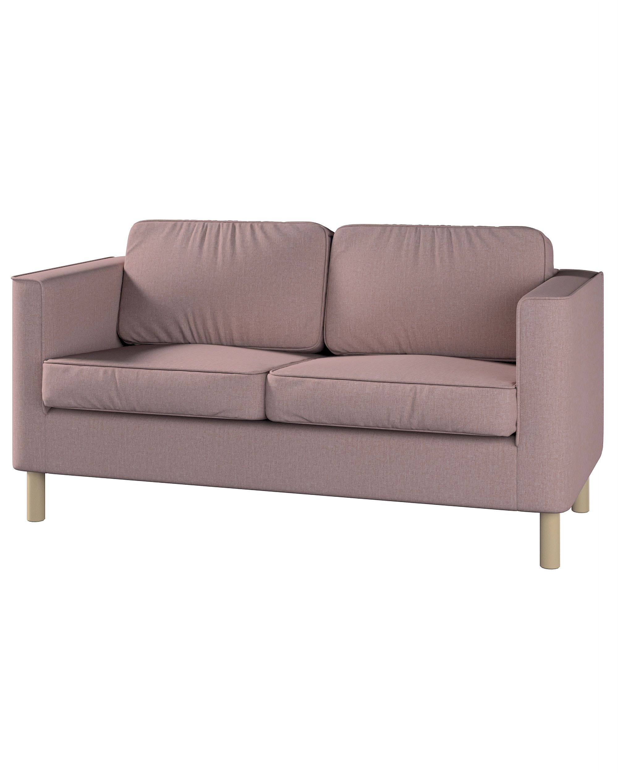 Bezug für Pärup 2-Sitzer Sofa Farbe rosa Stoff strukturiert