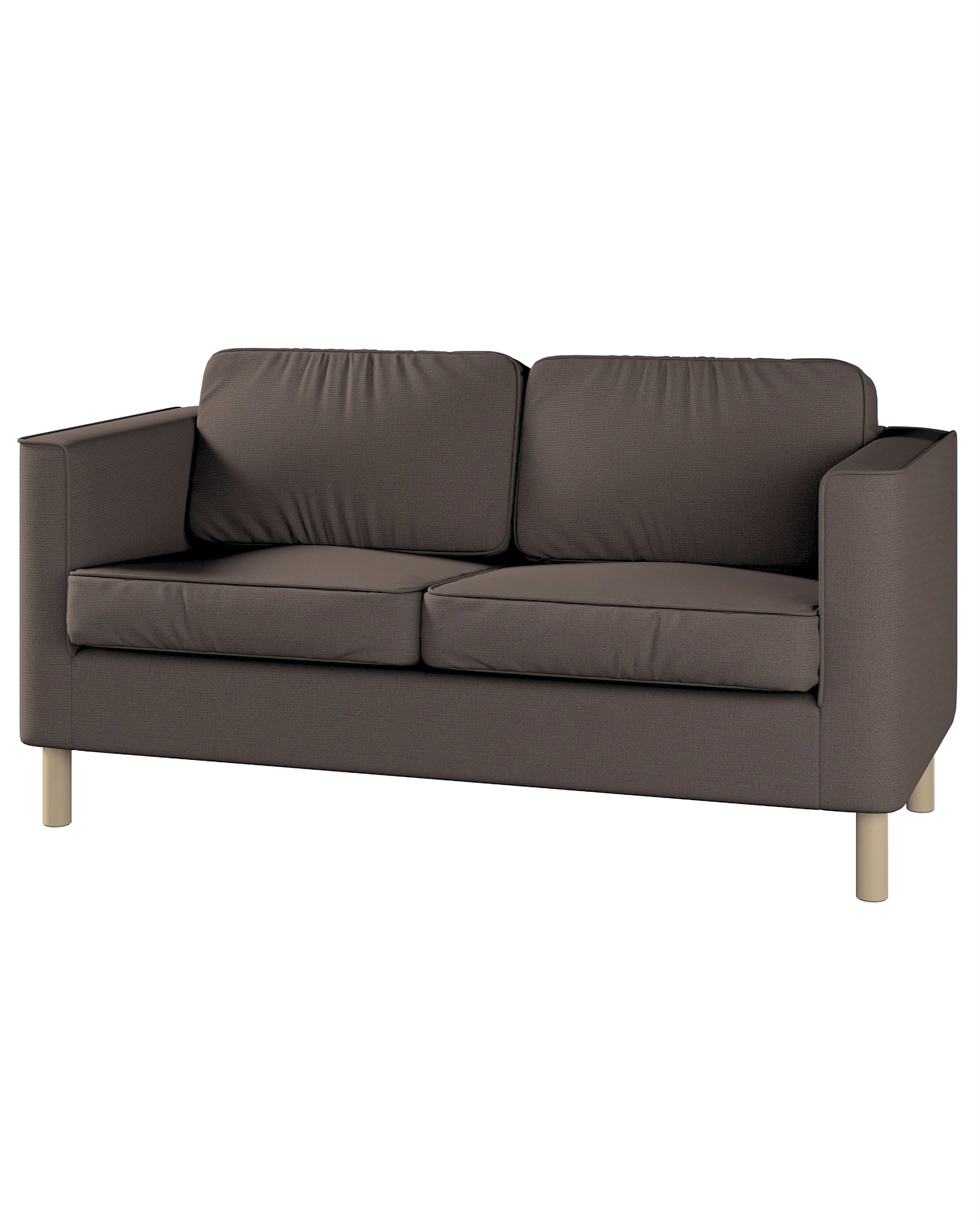 Bezug für Pärup 2-Sitzer Sofa Farbe braun Stoff strukturiert