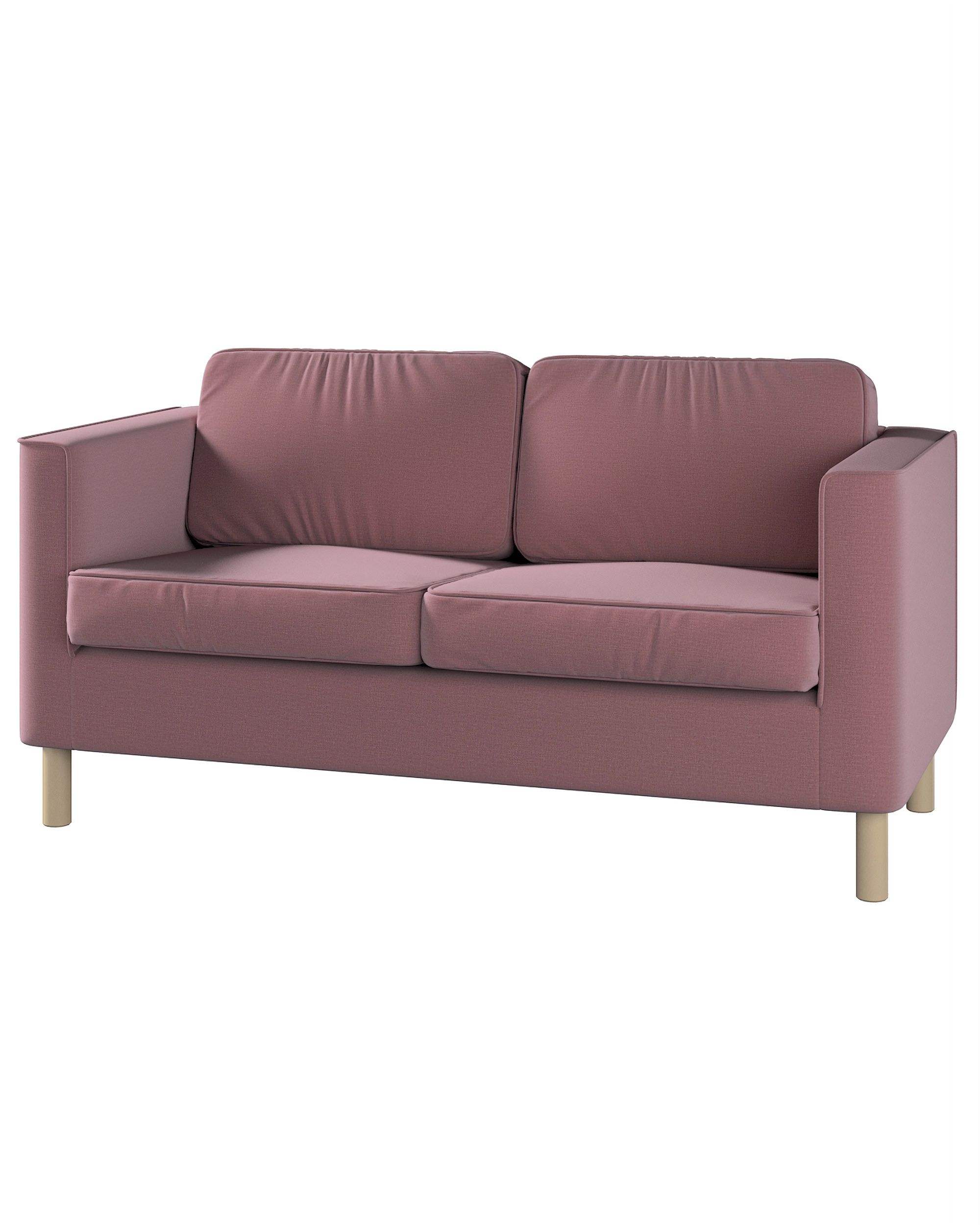 Bezug für Pärup 2-Sitzer Sofa Farbe violett Stoff samt