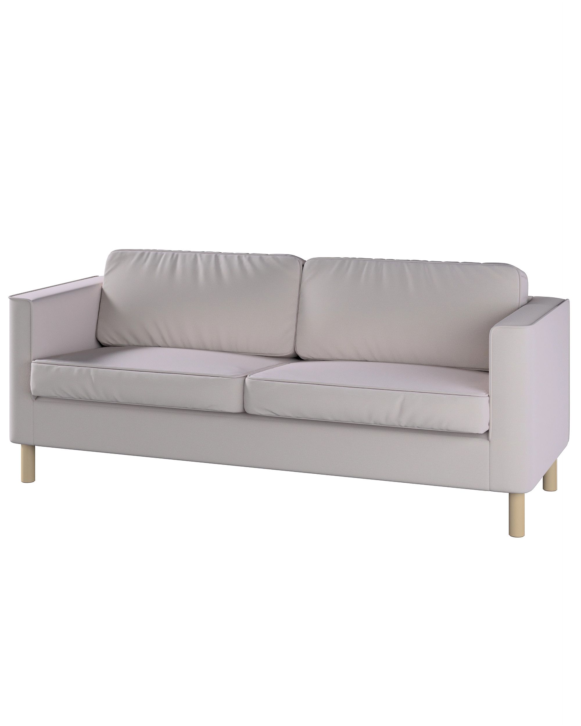 Bezug für Pärup 2-Sitzer Sofa Farbe beige Stoff samt
