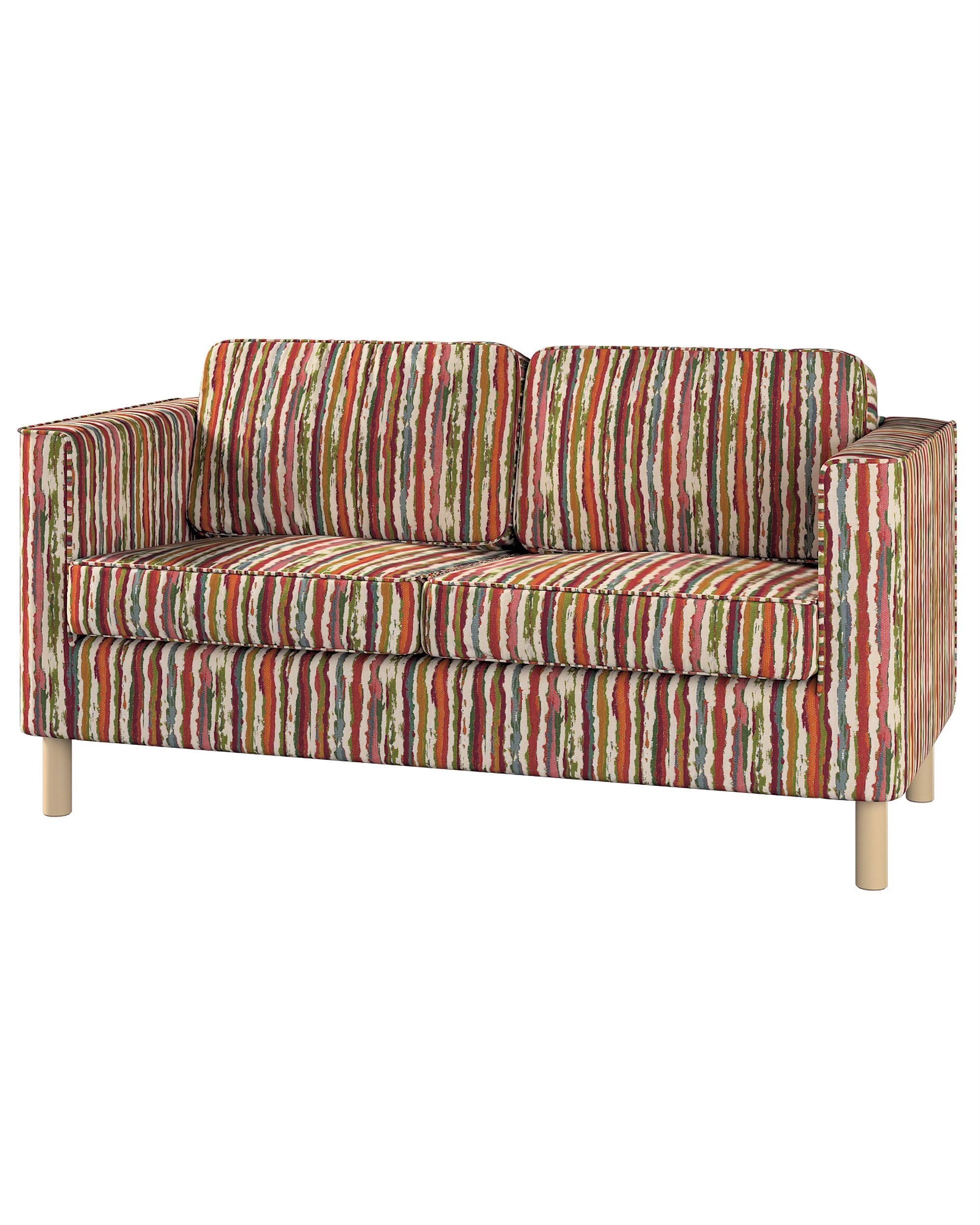 Bezug für Pärup 3-Sitzer Sofa Farbe bunt Stoff strukturiert, gemustert