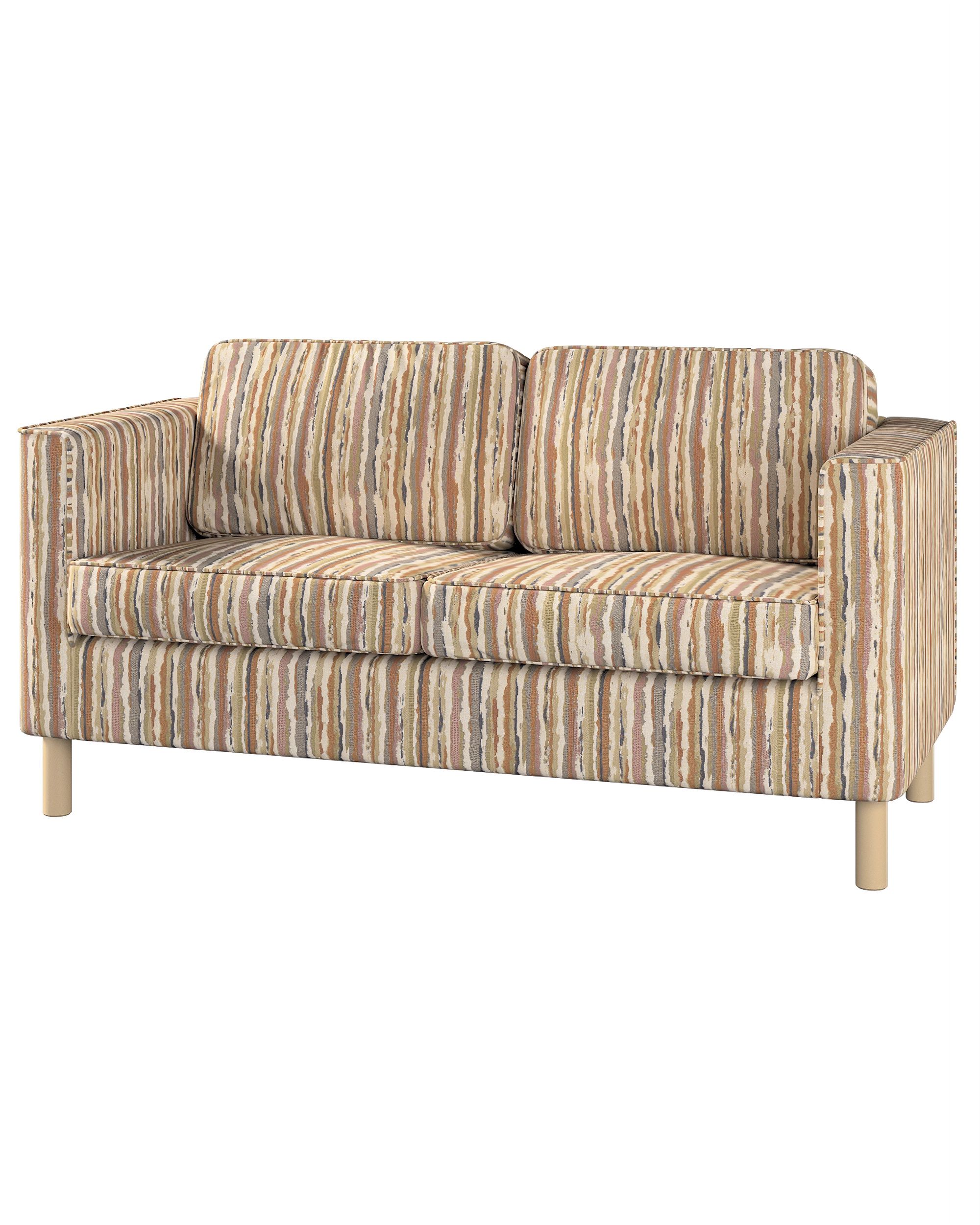 Bezug für Pärup 3-Sitzer Sofa Farbe beige Stoff strukturiert, gemustert