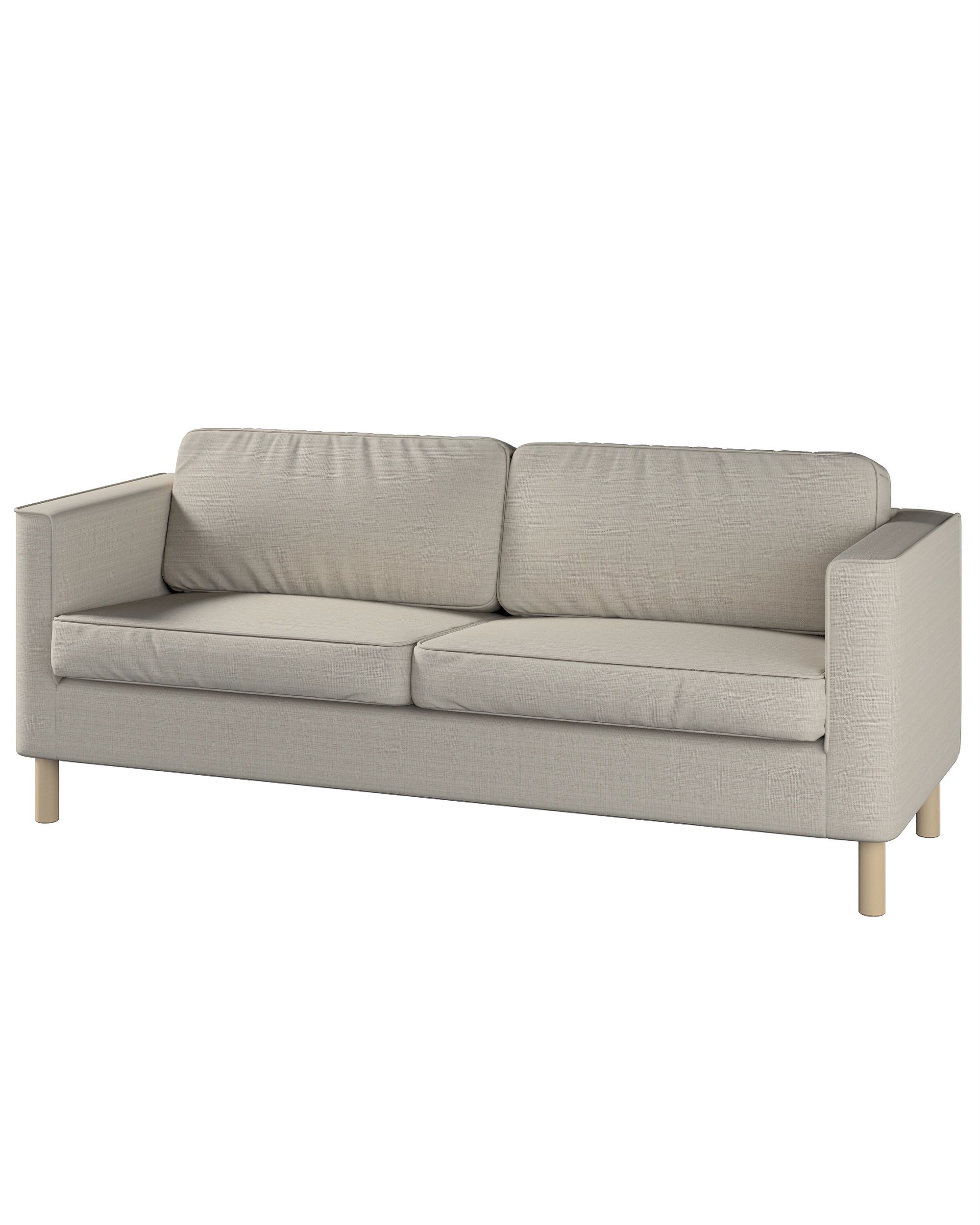 Bezug für Pärup 3-Sitzer Sofa Farbe beige Stoff strukturiert