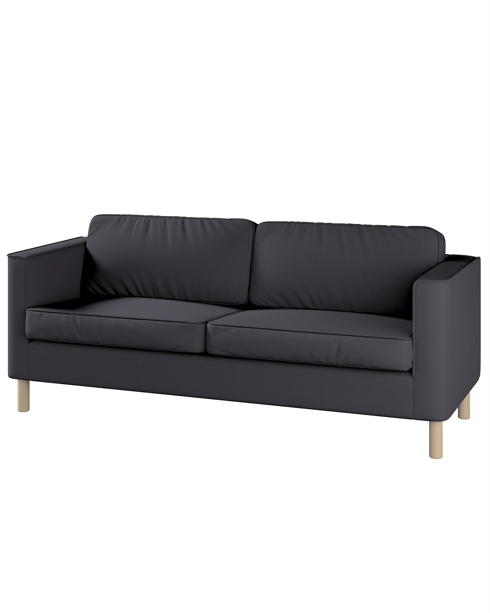 Bezug für Pärup 3-Sitzer Sofa Farbe grau