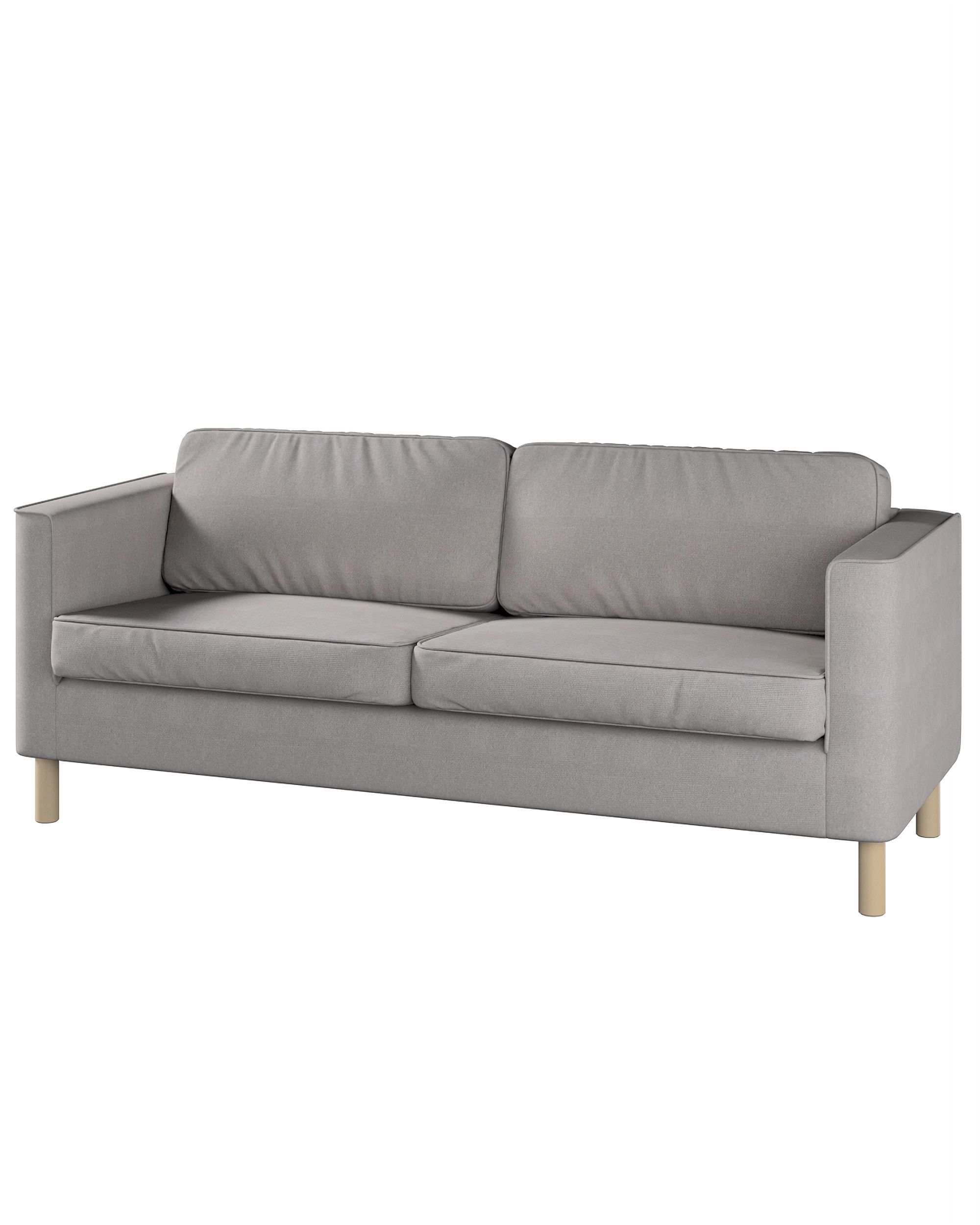 Bezug für Pärup 3-Sitzer Sofa Farbe beige Stoff strukturiert