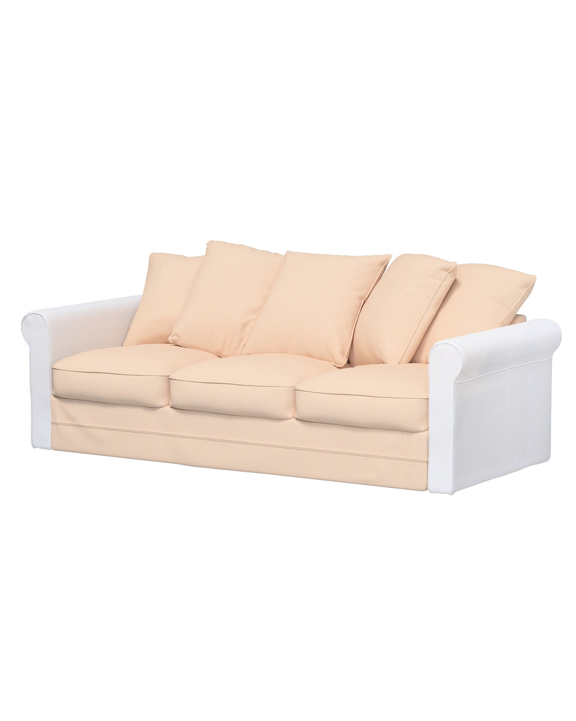 Bezug für Grönlid 3-Sitzer Sofaelement nicht ausklappbar Farbe beige Stoff strukturiert