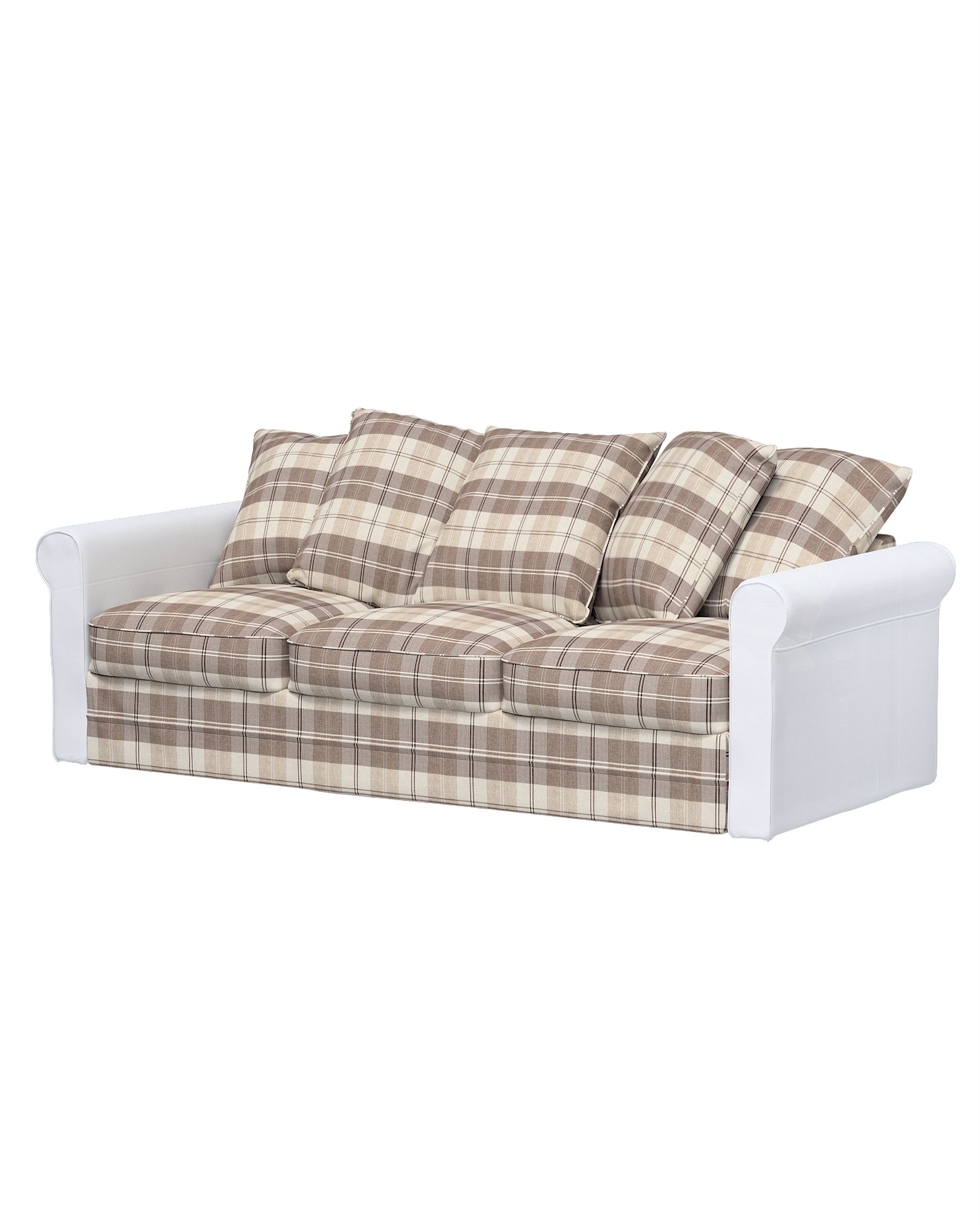 Bezug für Grönlid 3-Sitzer Sofaelement nicht ausklappbar Farbe beige Stoff strukturiert, gemustert