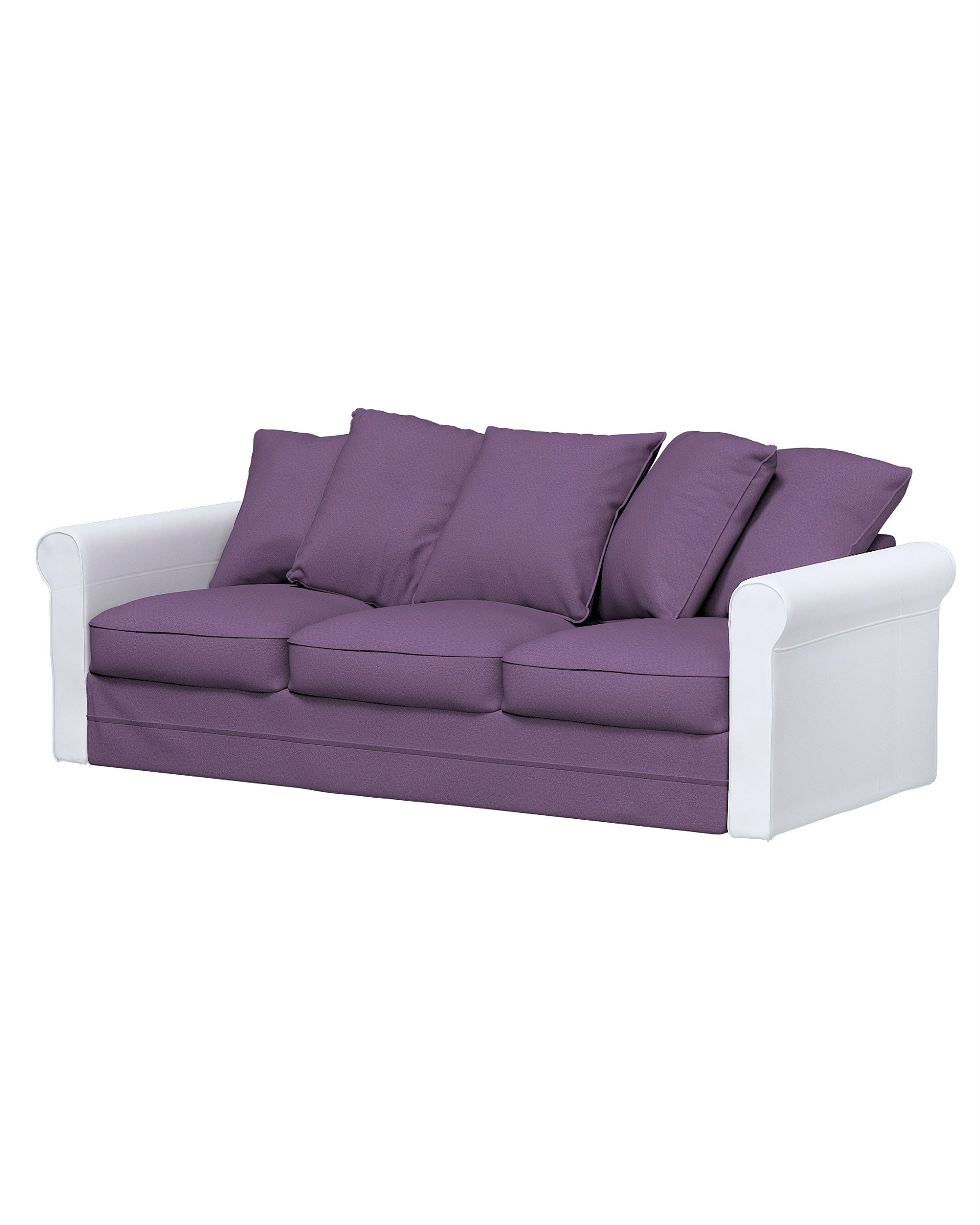 Bezug für Grönlid 3-Sitzer Sofaelement nicht ausklappbar Farbe violett Stoff strukturiert