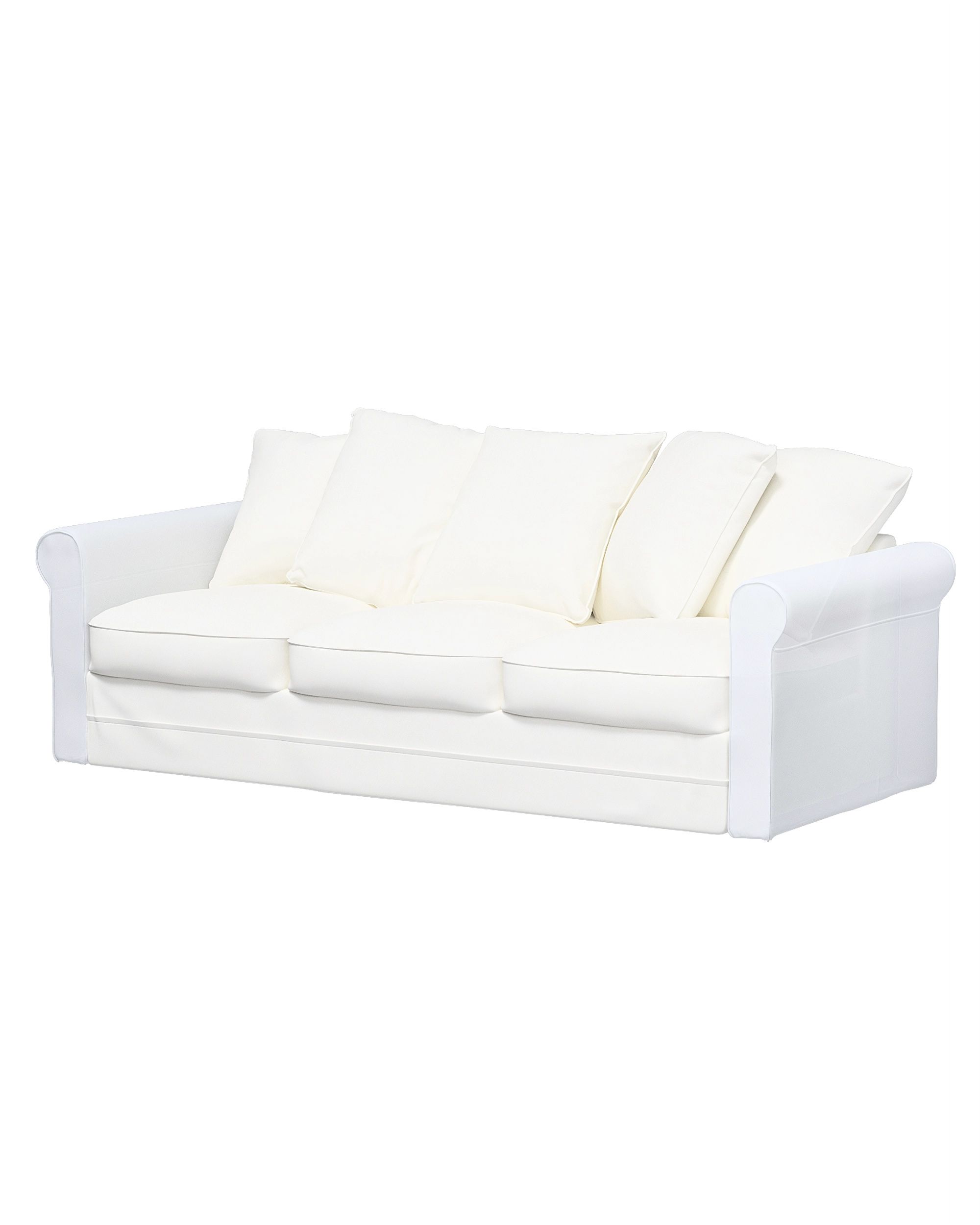 Bezug für Grönlid 3-Sitzer Sofaelement nicht ausklappbar Farbe weiß