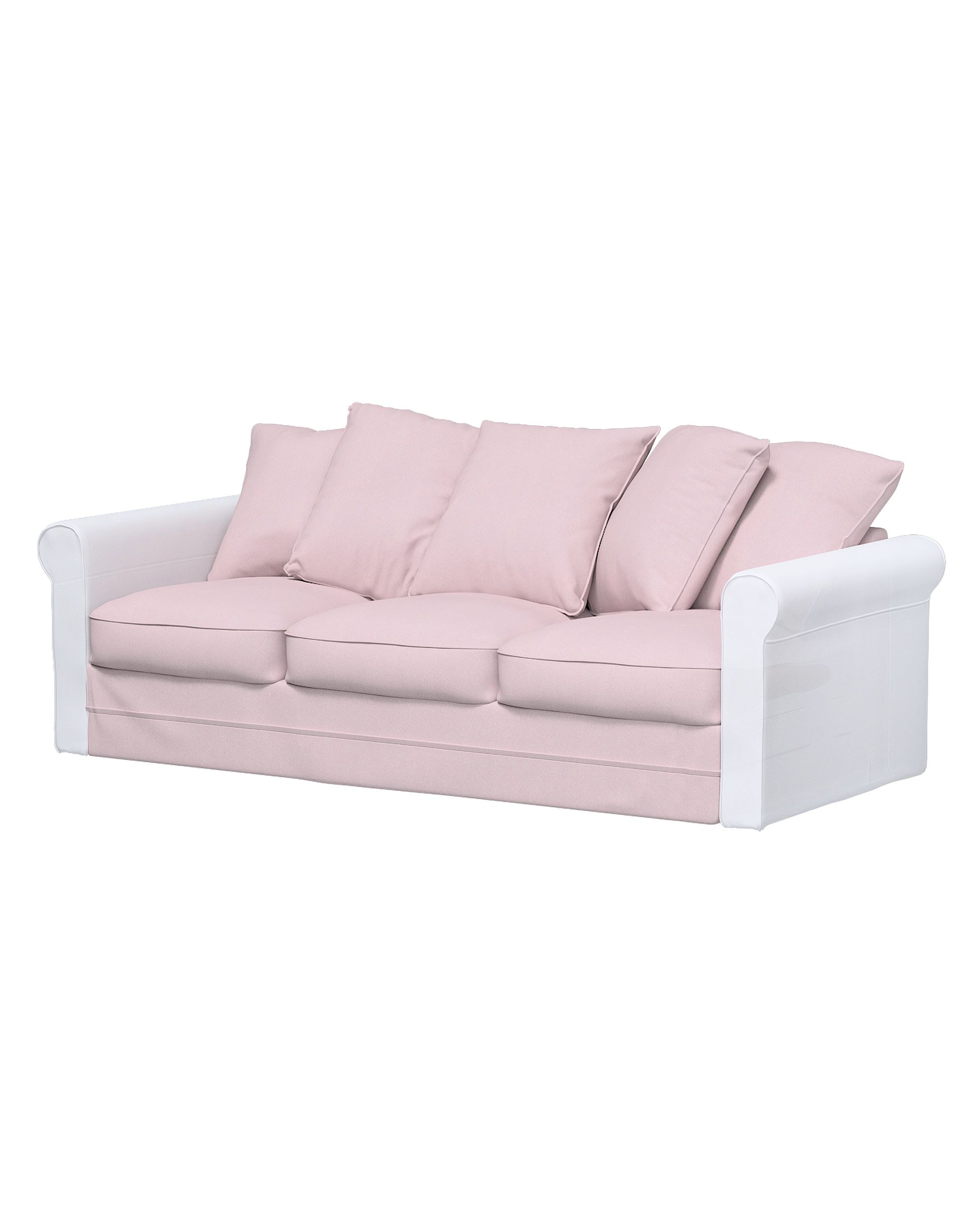 Bezug für Grönlid 3-Sitzer Sofaelement nicht ausklappbar Farbe rosa Stoff strukturiert