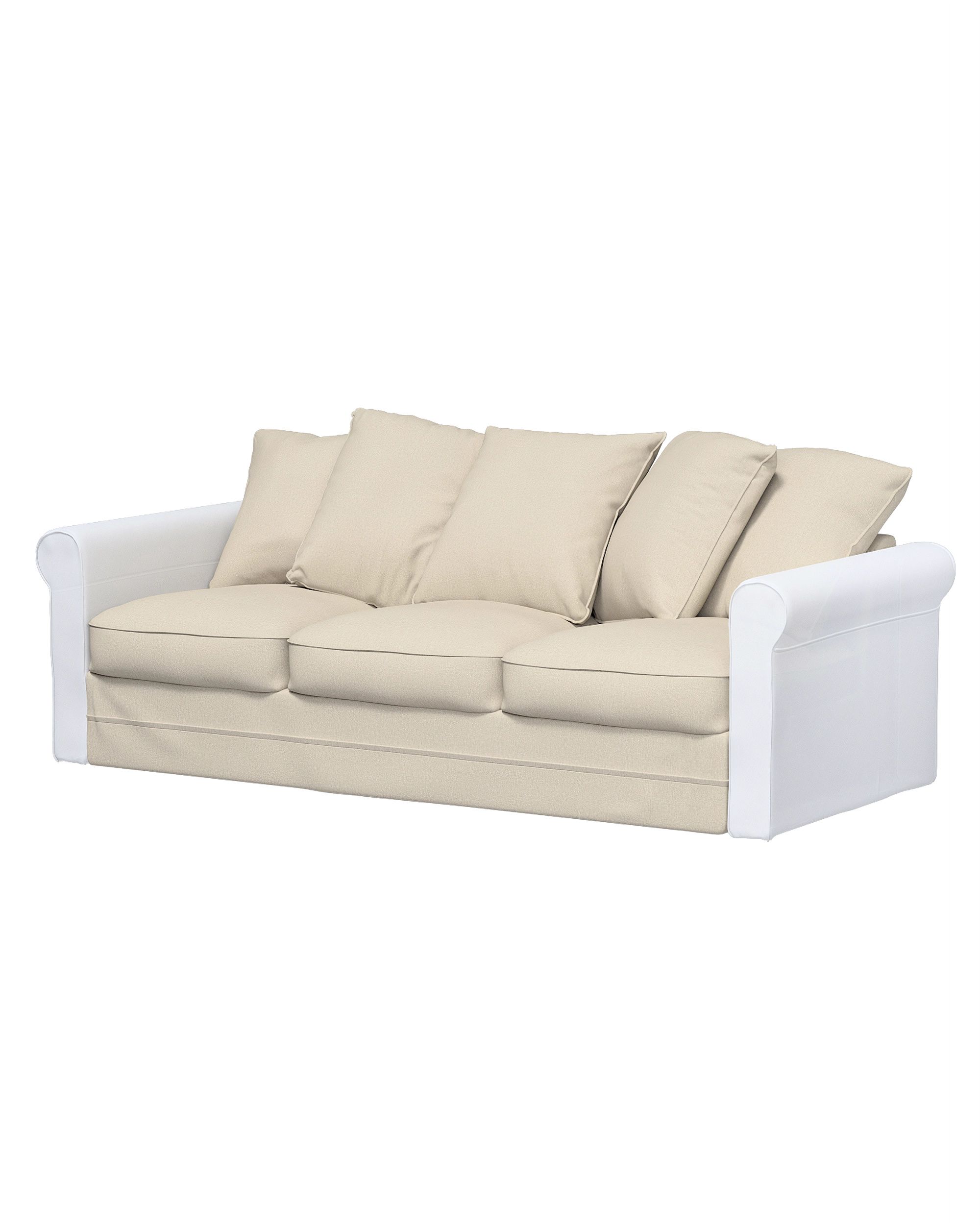 Bezug für Grönlid 3-Sitzer Sofaelement nicht ausklappbar Farbe beige Stoff strukturiert