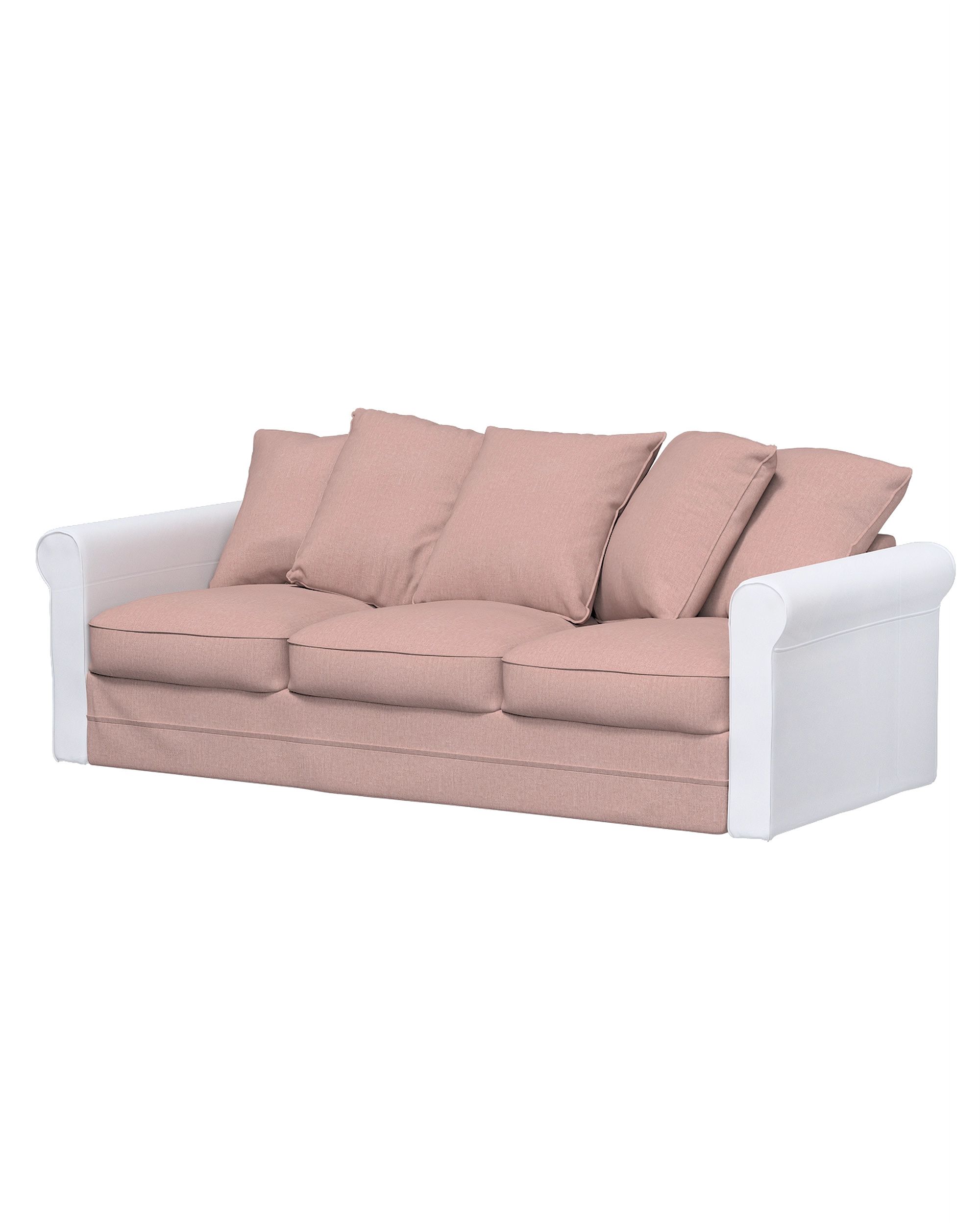 Bezug für Grönlid 3-Sitzer Sofaelement nicht ausklappbar Farbe rosa Stoff strukturiert