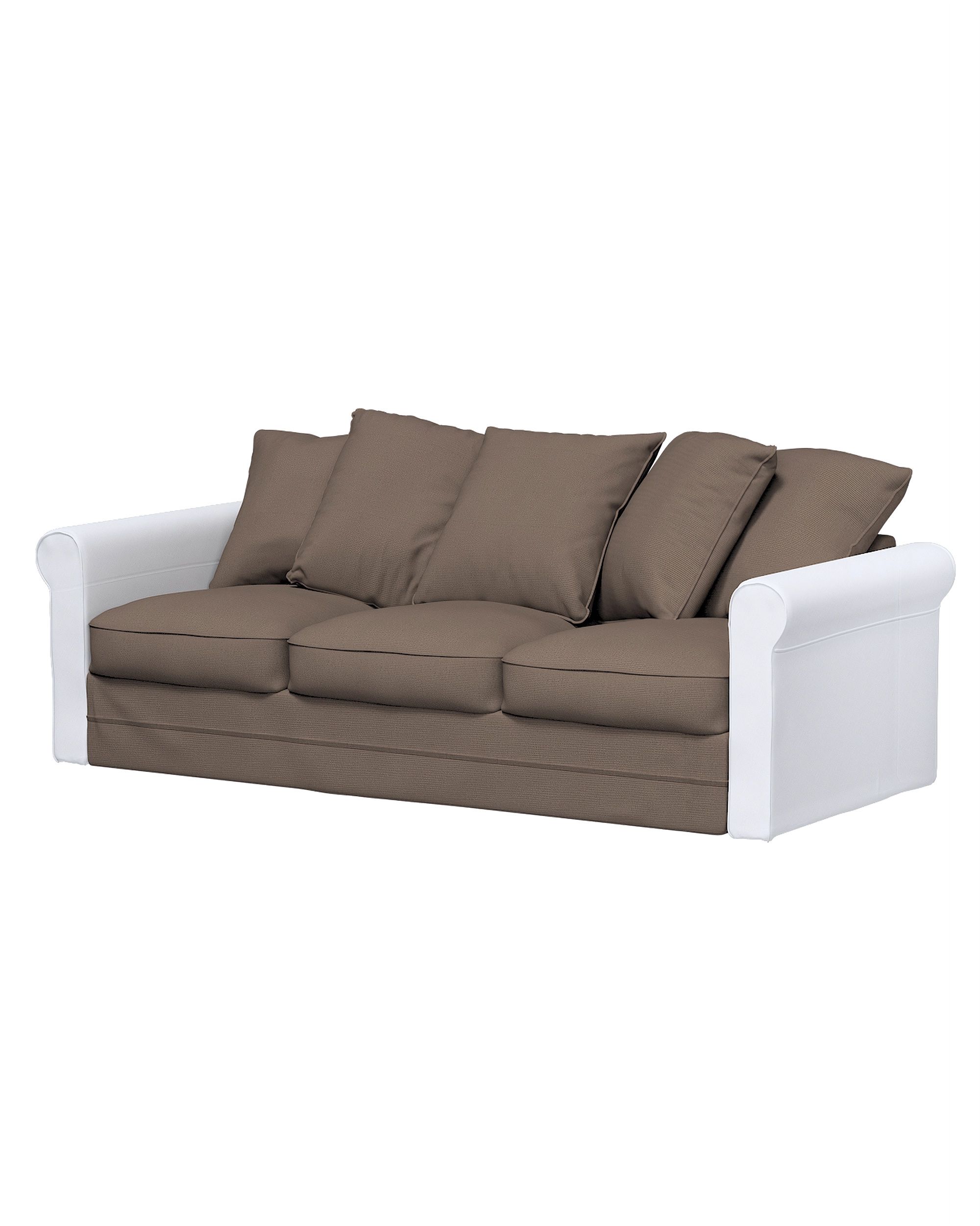 Bezug für Grönlid 3-Sitzer Sofaelement nicht ausklappbar Farbe braun Stoff strukturiert