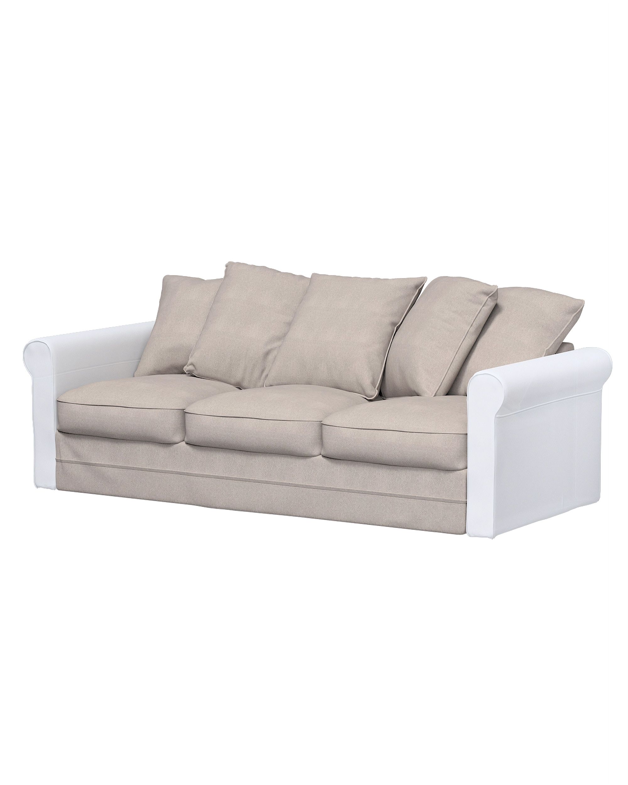 Bezug für Grönlid 3-Sitzer Sofaelement nicht ausklappbar Farbe beige Stoff strukturiert