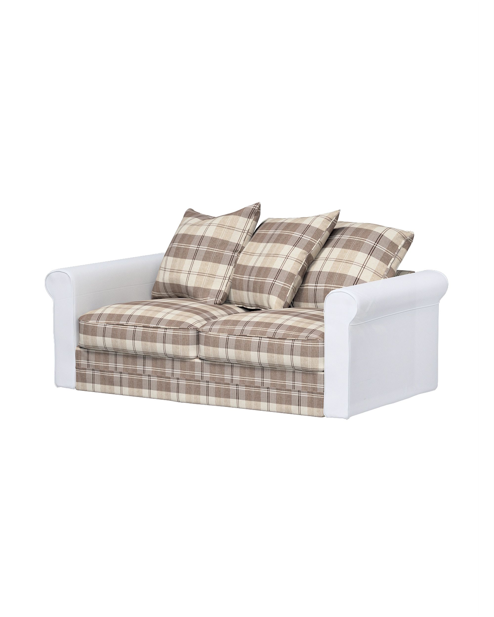 Bezug für Grönlid 2-Sitzer Sofaelement Farbe beige Stoff strukturiert, gemustert