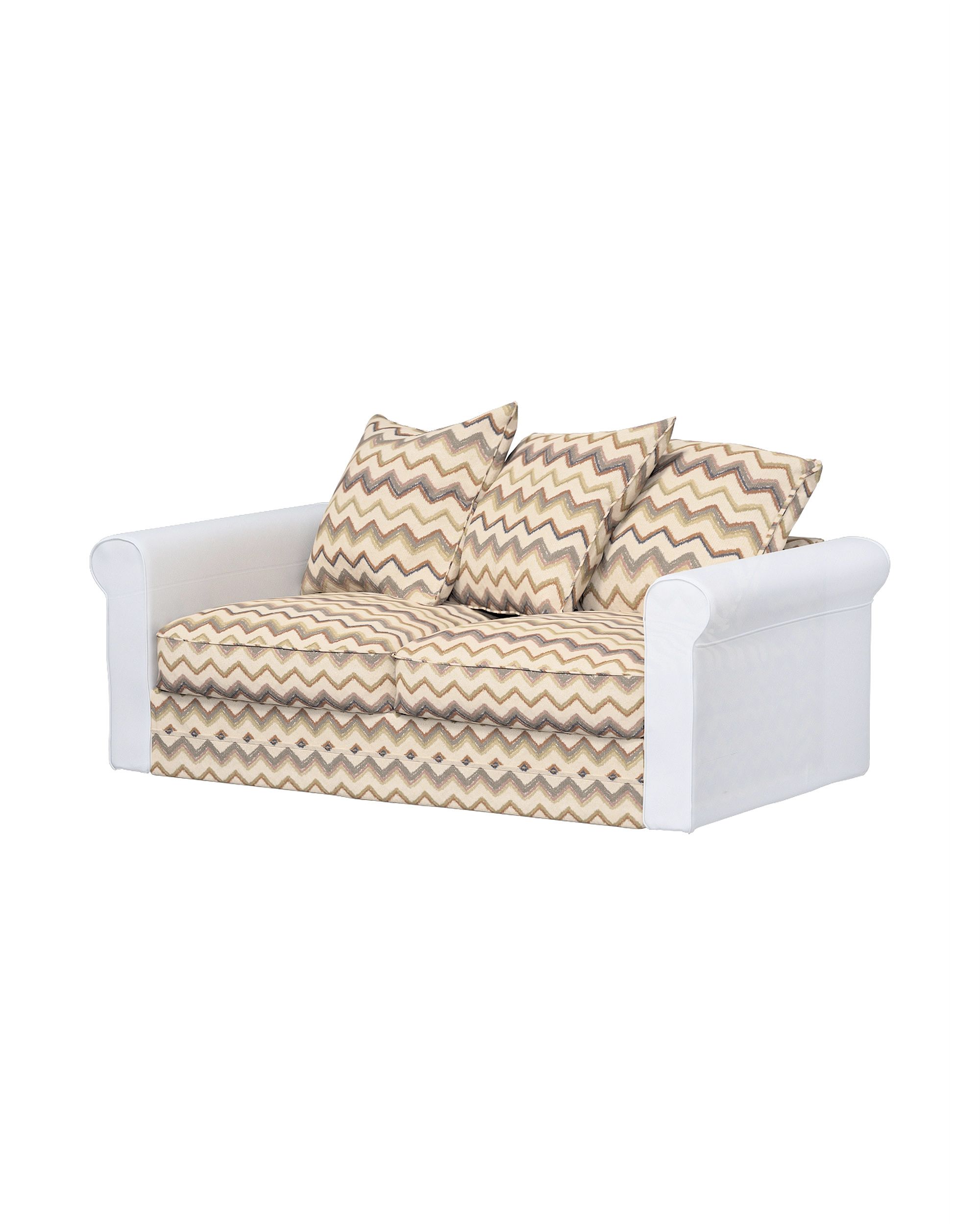 Bezug für Grönlid 2-Sitzer Sofaelement Farbe beige Stoff strukturiert, gemustert