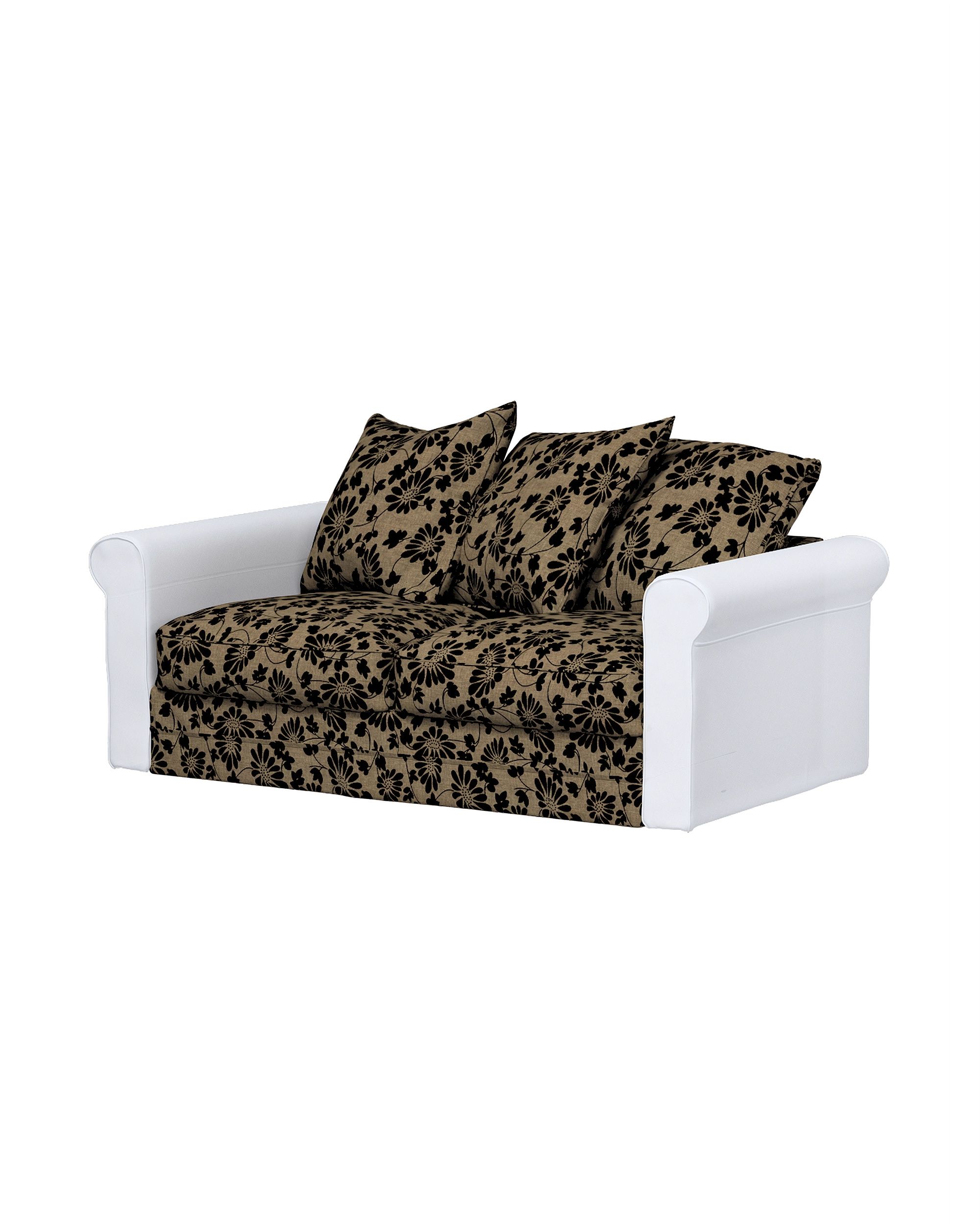 Bezug für Grönlid 2-Sitzer Sofaelement Farbe beige Stoff strukturiert, gemustert
