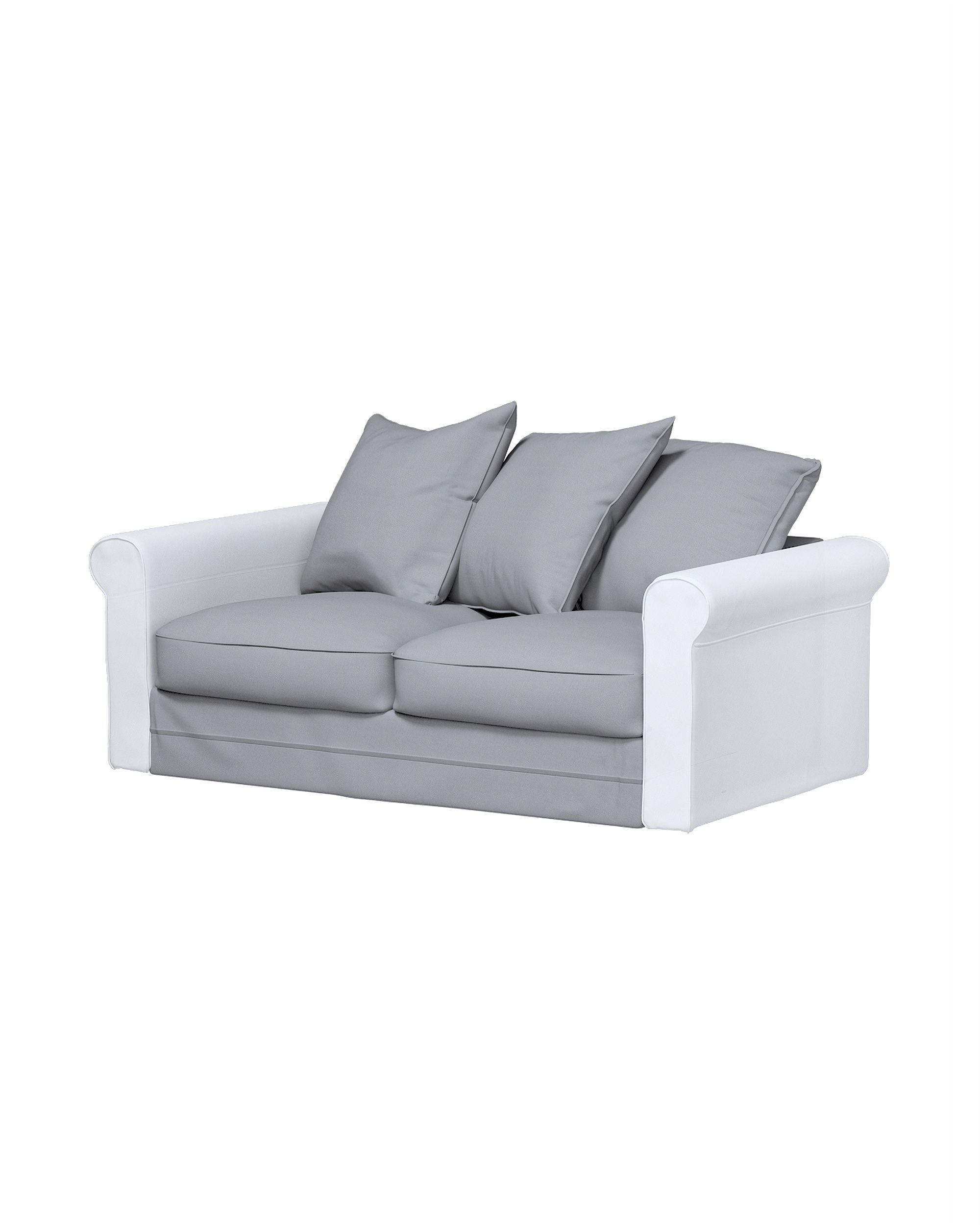 Bezug für Grönlid 2-Sitzer Sofaelement Farbe grau