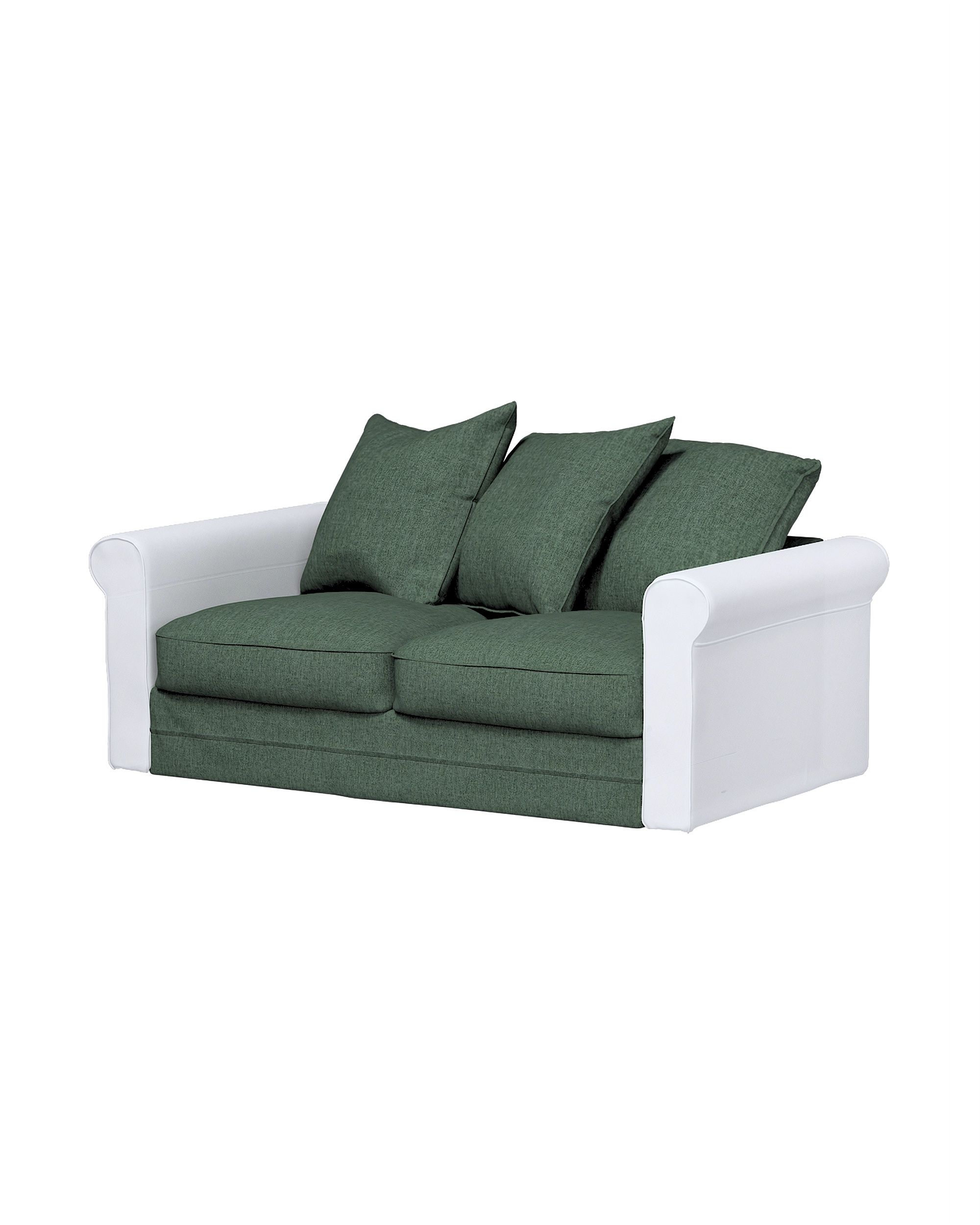 Bezug für Grönlid 2-Sitzer Sofaelement Farbe grün Stoff strukturiert