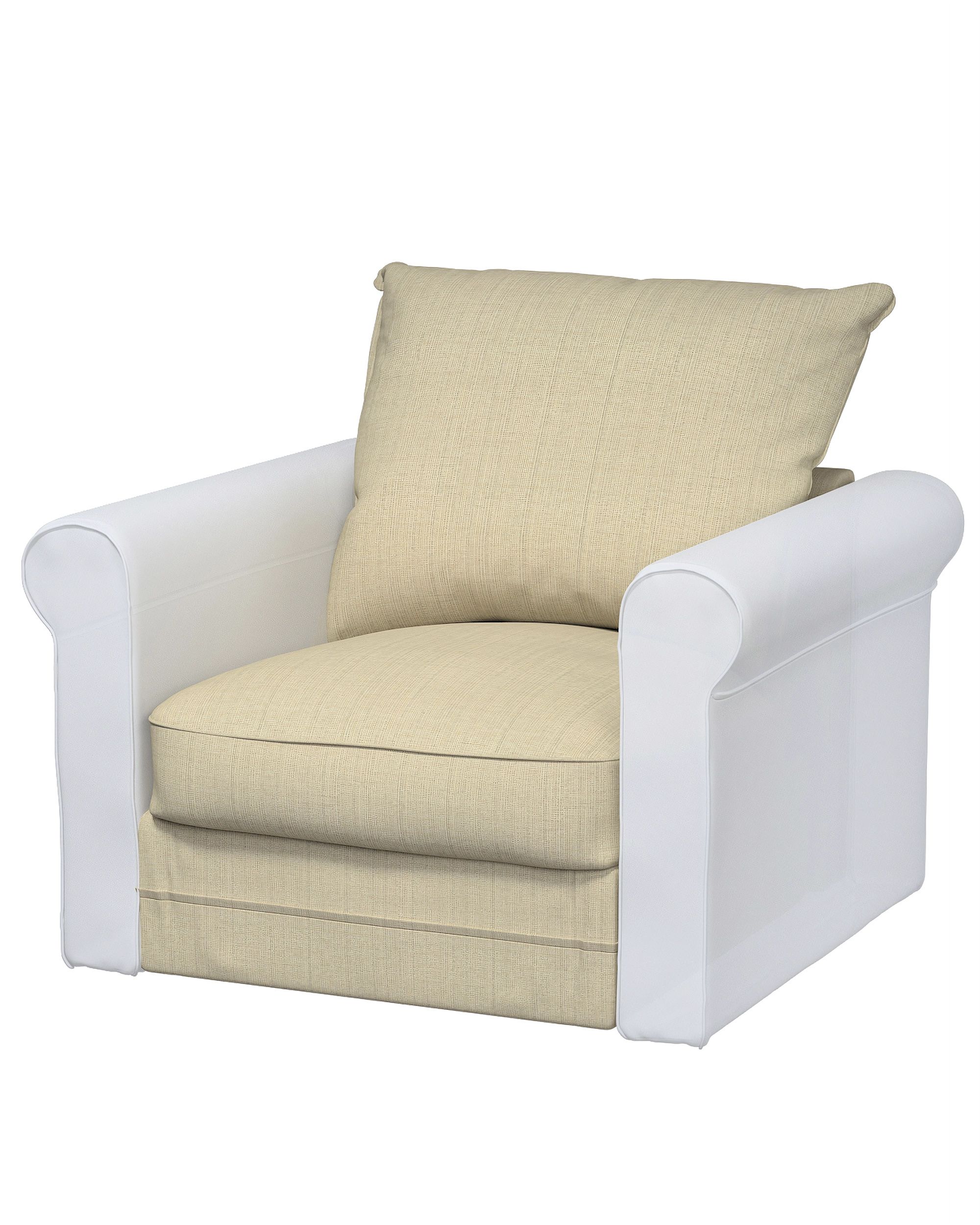 Bezug für Grönlid Sitzelement Farbe beige Stoff strukturiert