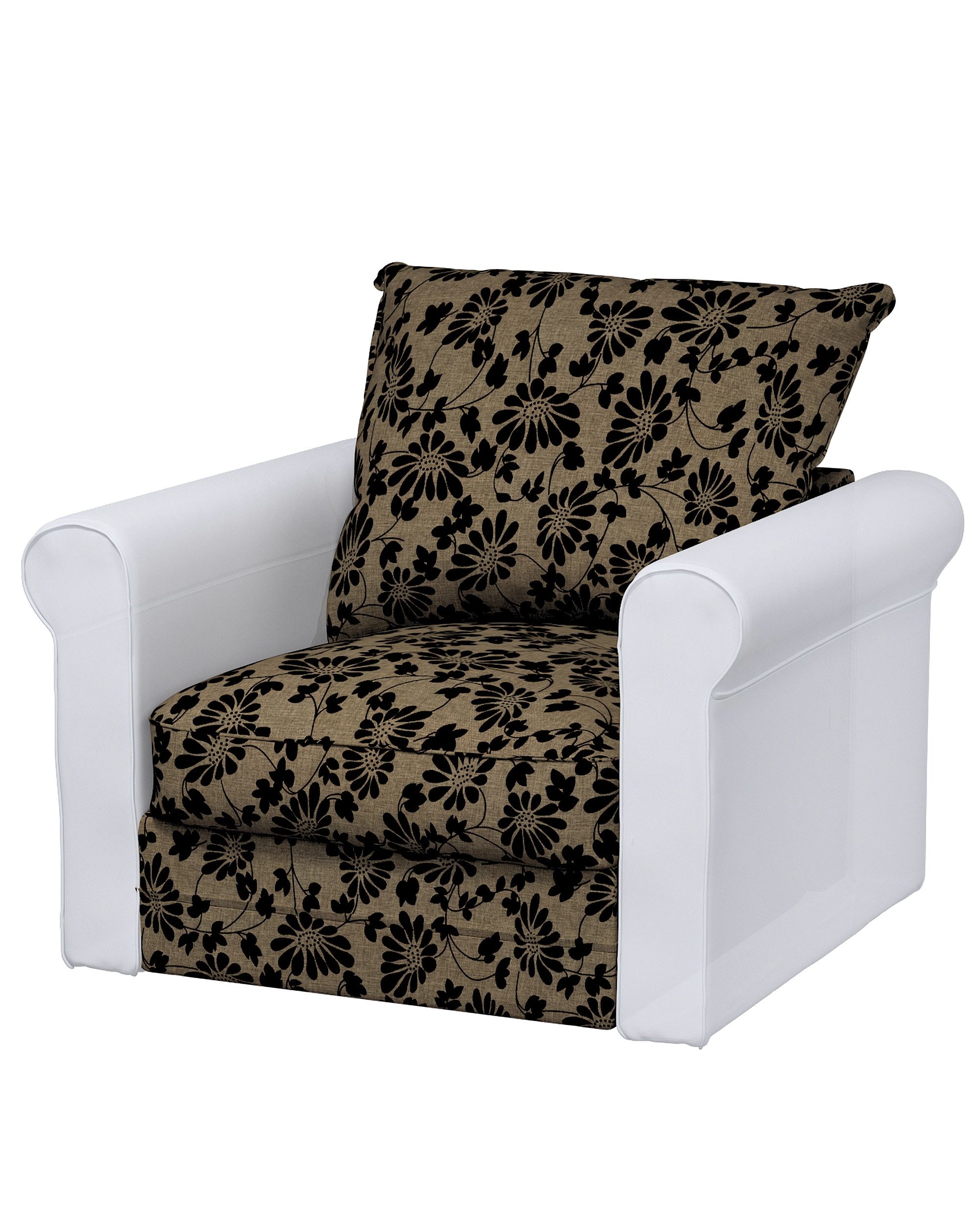 Bezug für Grönlid Sitzelement Farbe beige Stoff strukturiert, gemustert