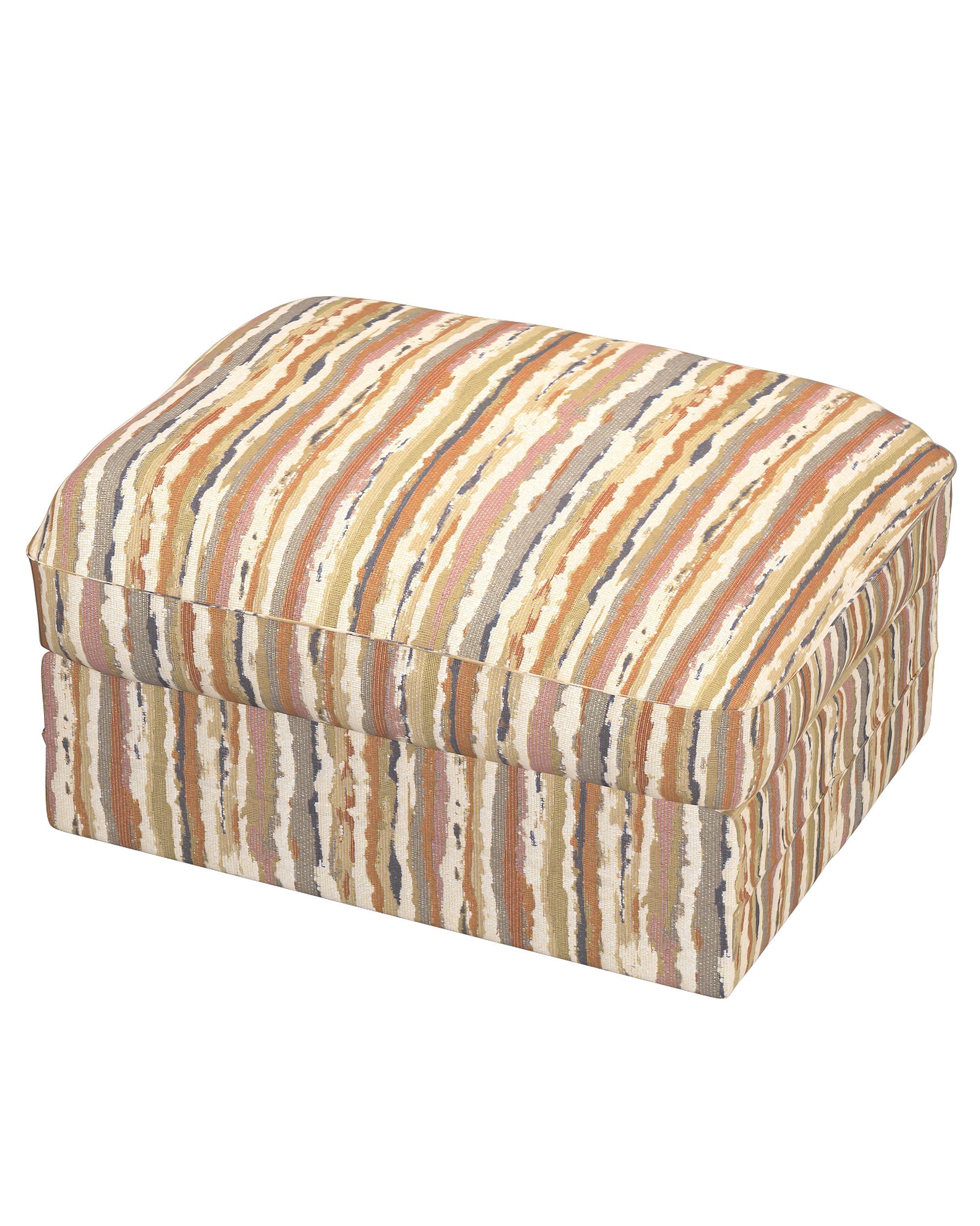 Bezug für Grönlid Hocker Farbe beige Stoff strukturiert, gemustert
