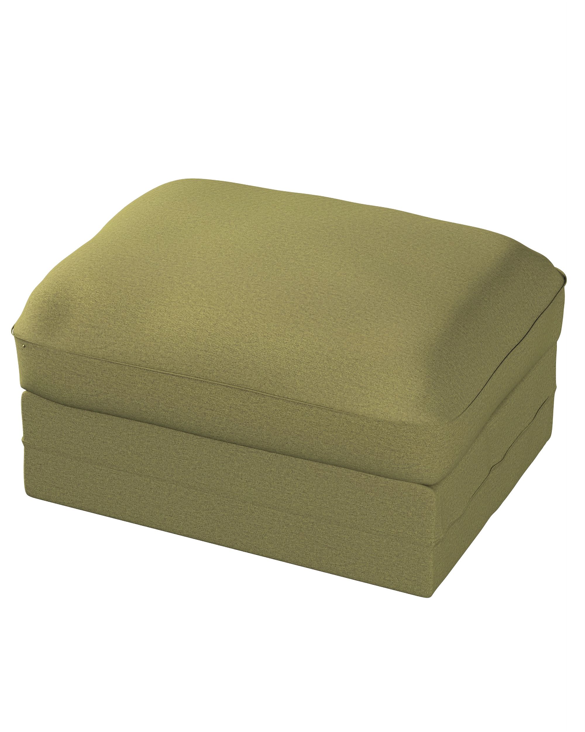 Bezug für Grönlid Hocker Farbe grün Stoff strukturiert